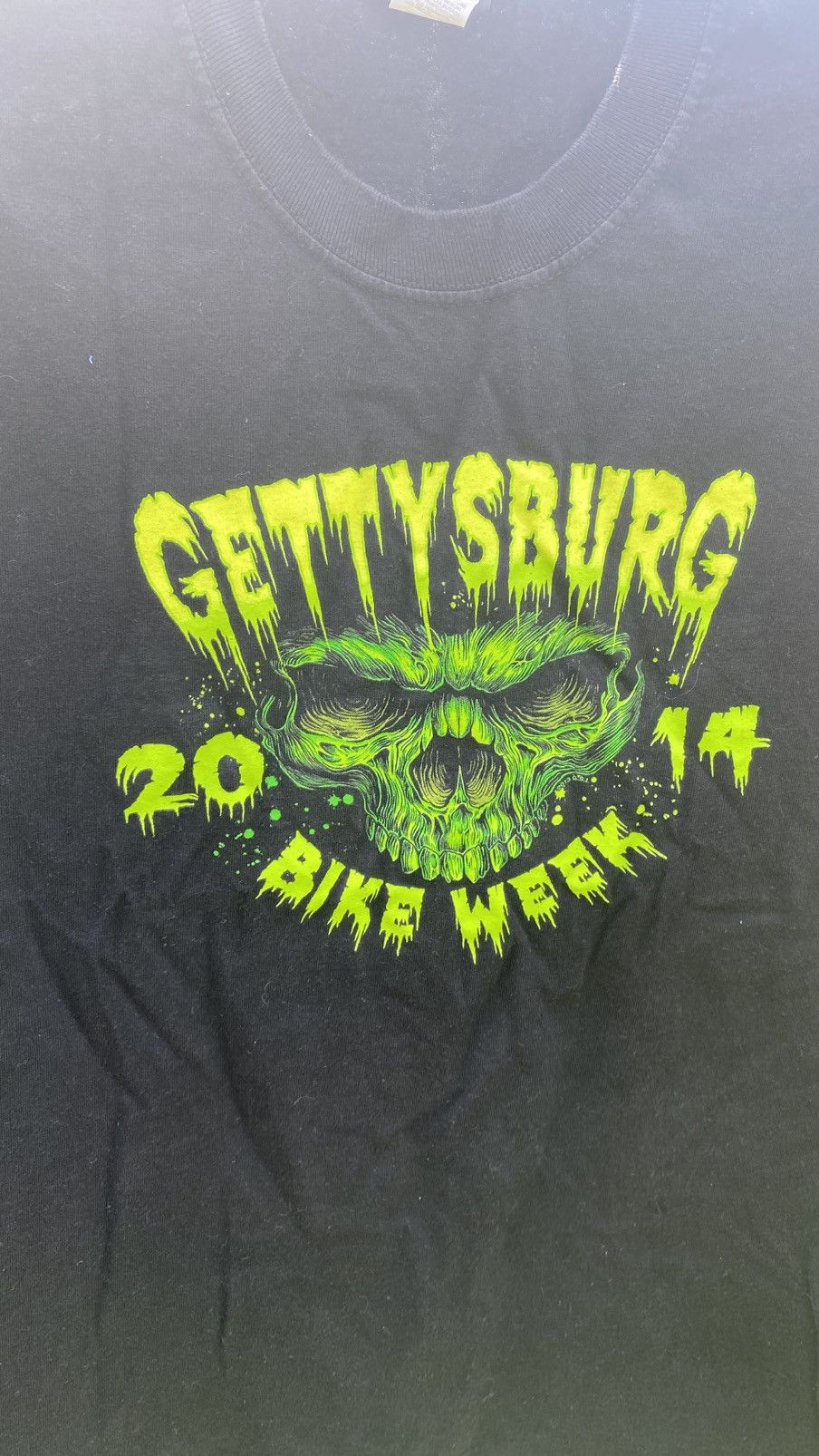 Other Hot Leathers | Gettysburg Bike Week 2014 Rare Sleeveless Tee Size US XL / EU 56 / 4 - 3 Thumbnail