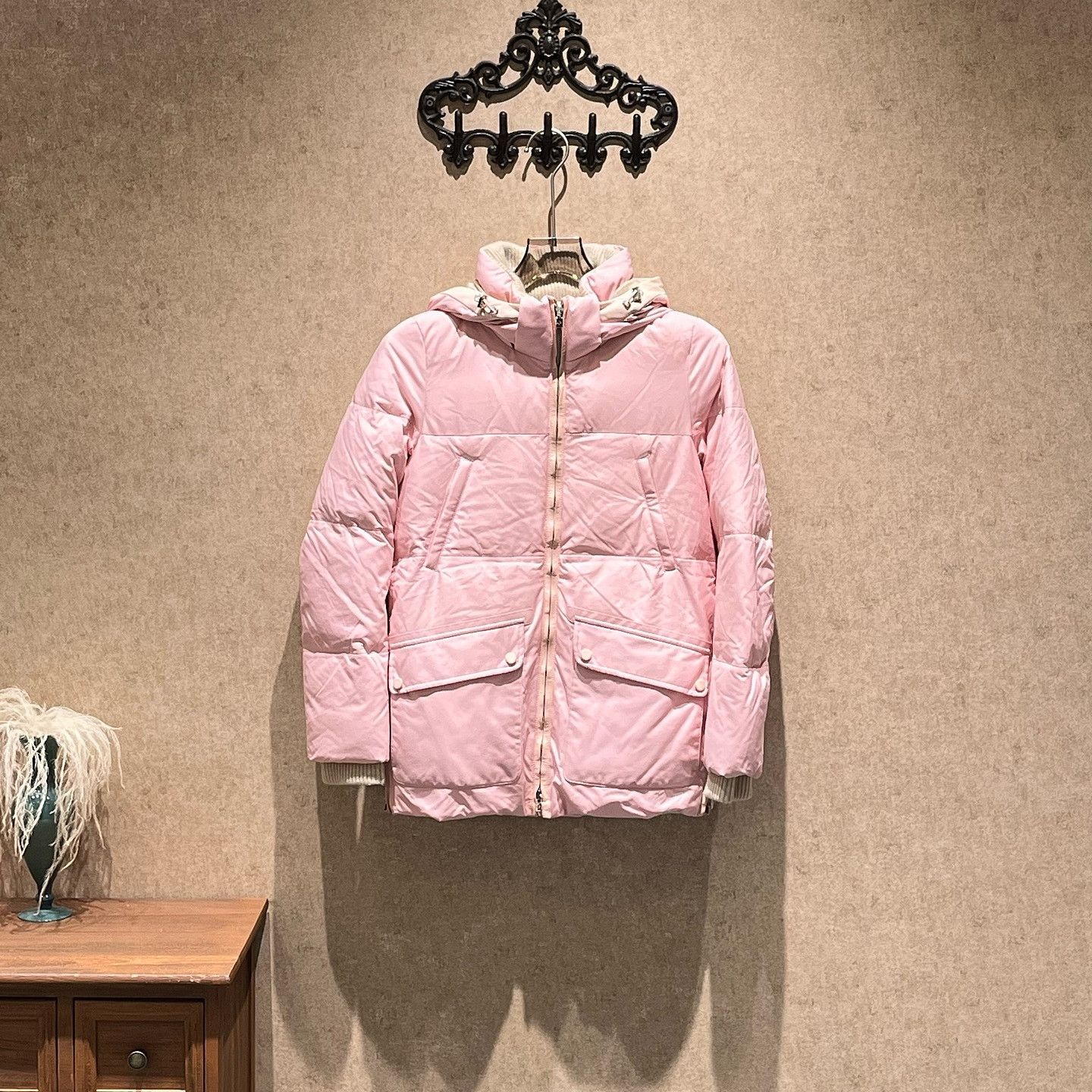 Loro Piana Loro Piana Pink Down Jacket Size 36 Size XS / US 0-2 / IT 36-38 - 1 Thumbnail