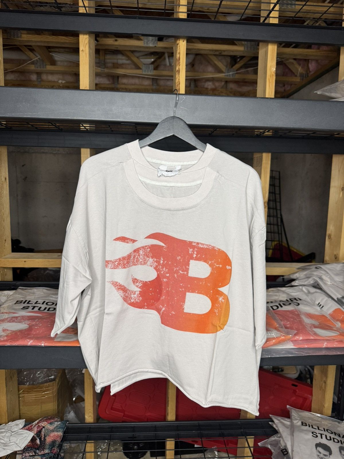 Billionaire Studios BURN TEE Size US S / EU 44-46 / 1 - 1 Thumbnail