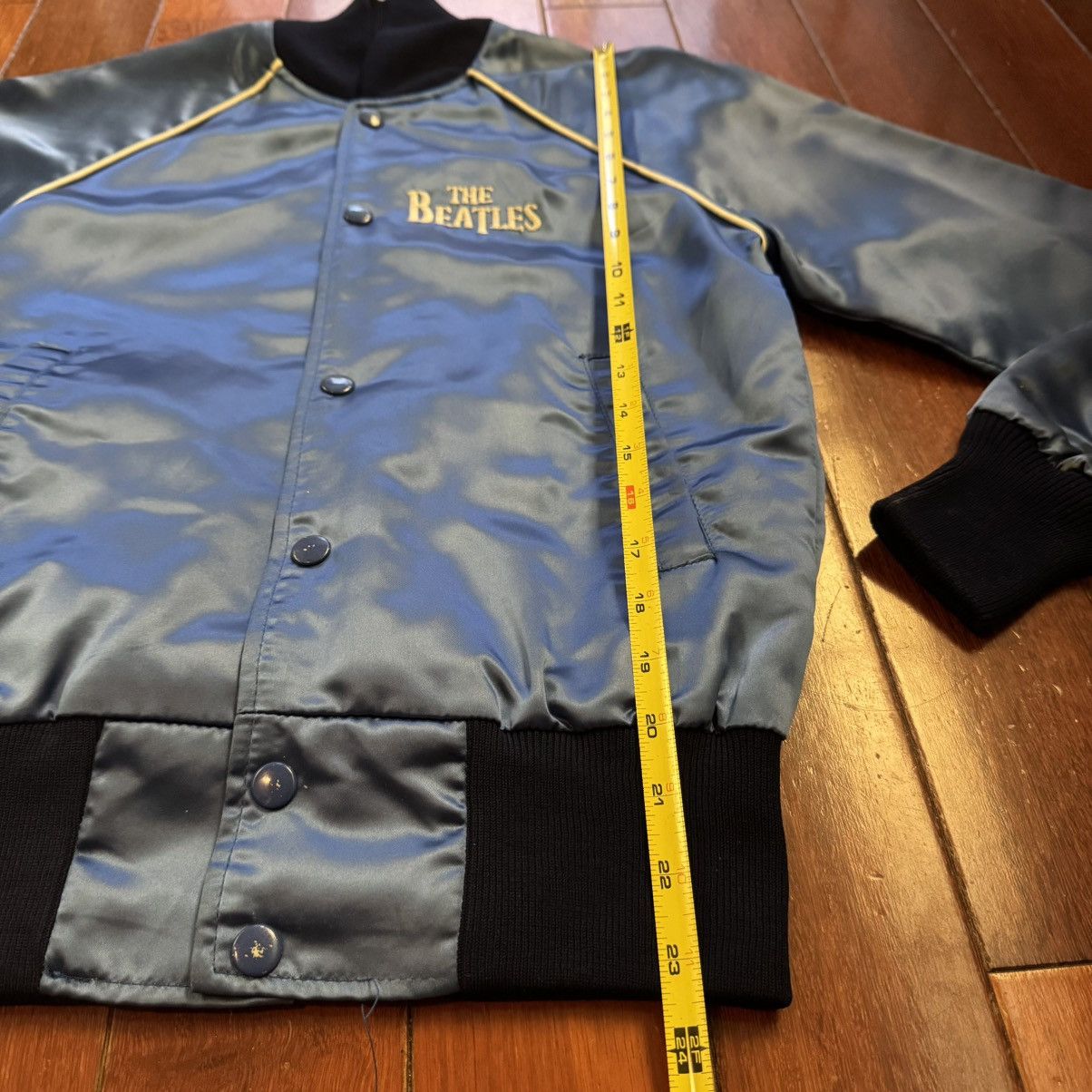Vintage VINTAGE RARE 1970’s The Beatles Blue Bomber Jacket Size US S / EU 44-46 / 1 - 8 Thumbnail