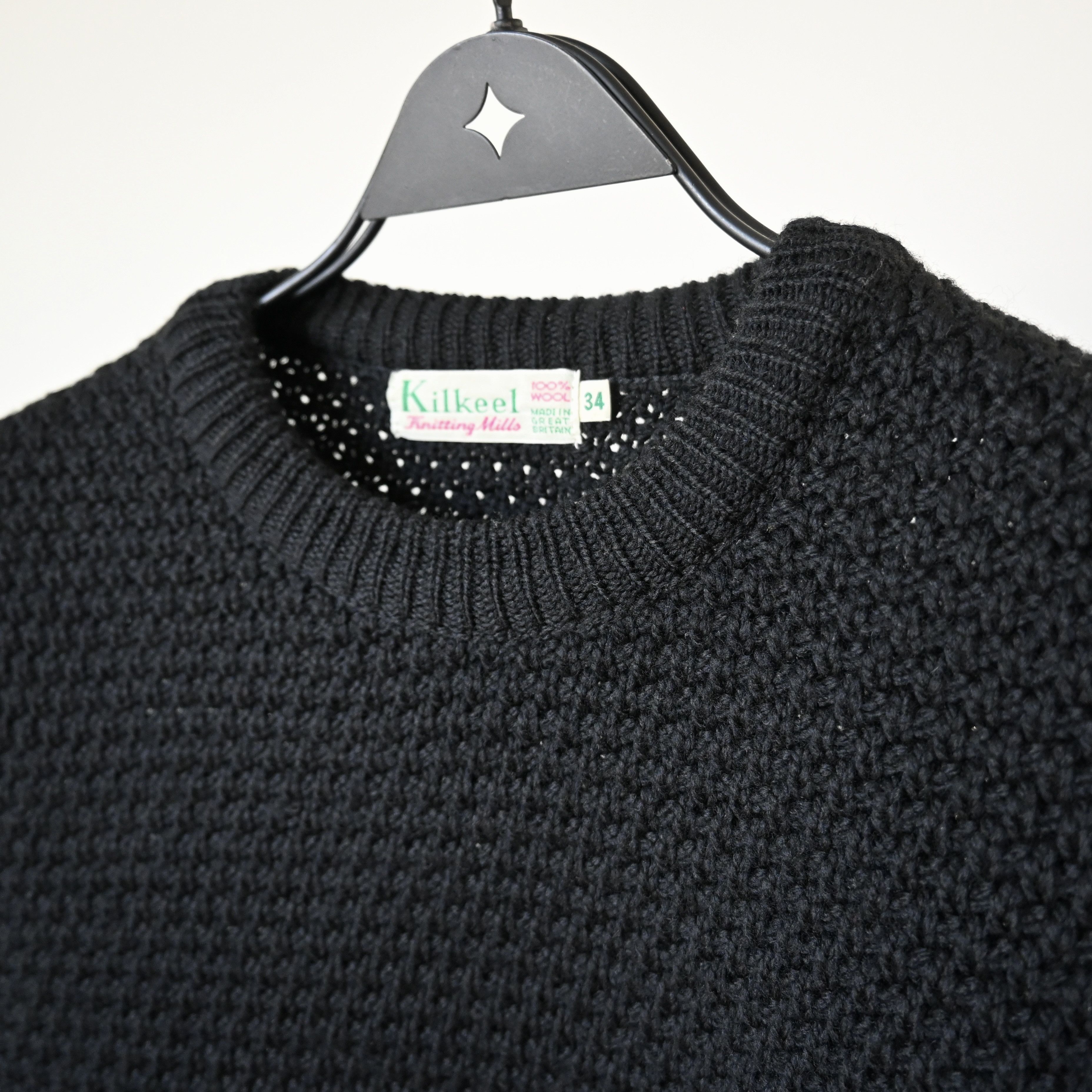 Other Kilkeel Knitting Mills popcorn knit sweater, made in England Size US S / EU 44-46 / 1 - 8 Thumbnail