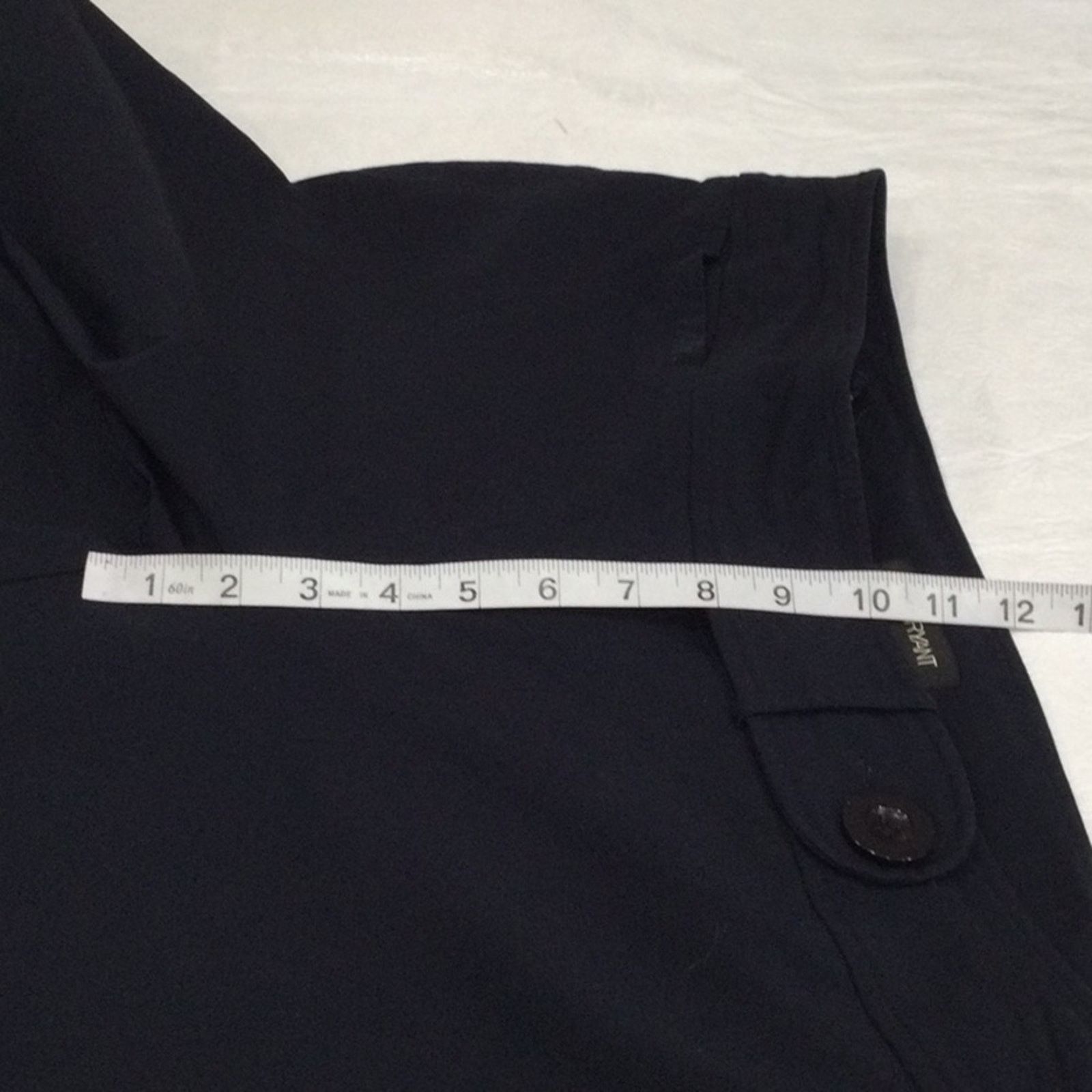 Other Lane Bryant Navy Button Back Pocket Cropped Capri Pant 16 Size 38" / US 16 / IT 52 - 15 Thumbnail