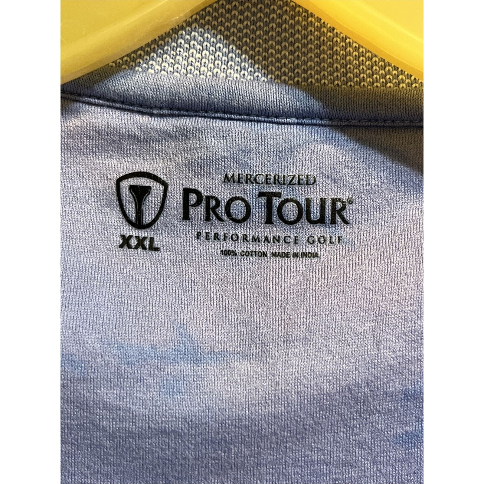Other Pro Tour Performance Men’s XXL Blue Striped Golf Polo Shirt Size US XXL / EU 58 / 5 - 3 Thumbnail