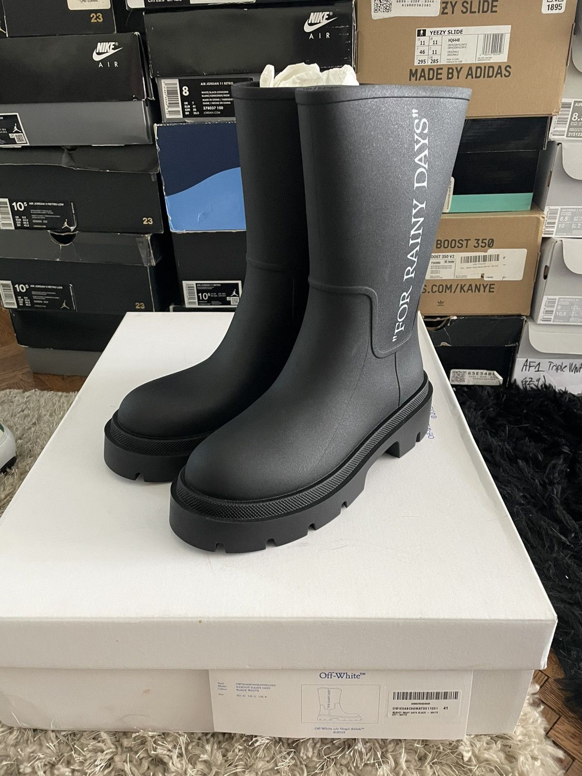 Off-White Off White Reboot Rainy Days boots Size US 8 / EU 41 - 1 Thumbnail