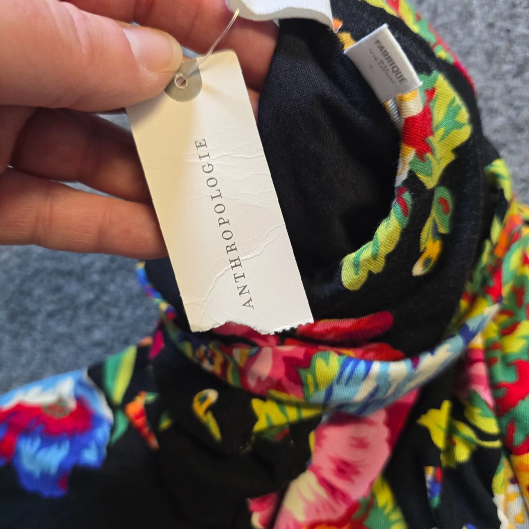 Anthropologie VINTAGE Ett Twa Dress Womens XS Black Floral Fitted Turtleneck Midi Coreyell Anthropologie Dress Women Pencil Lined Stretch Size XS / US 0-2 / IT 36-38 - 7 Thumbnail