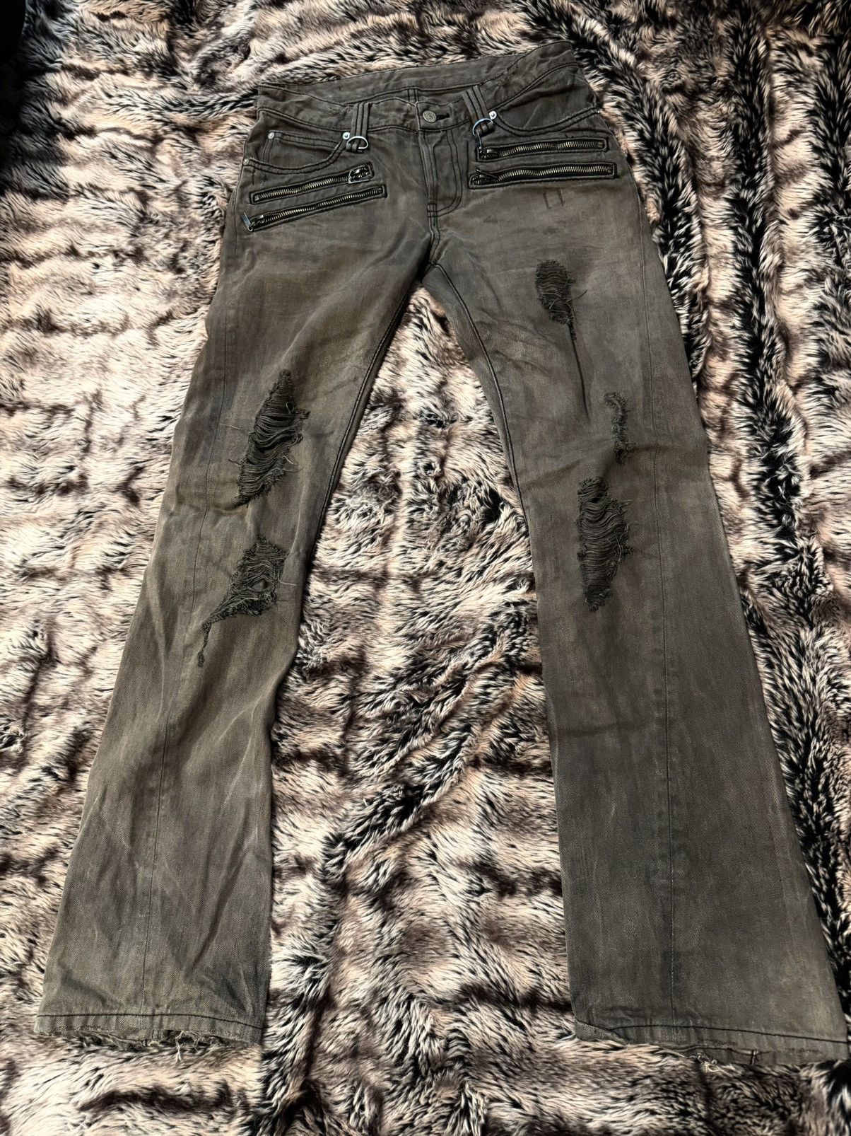 BUFFALO BOBS Buffalo bobs distressed denim Size US 30 / EU 46 - 1 Thumbnail