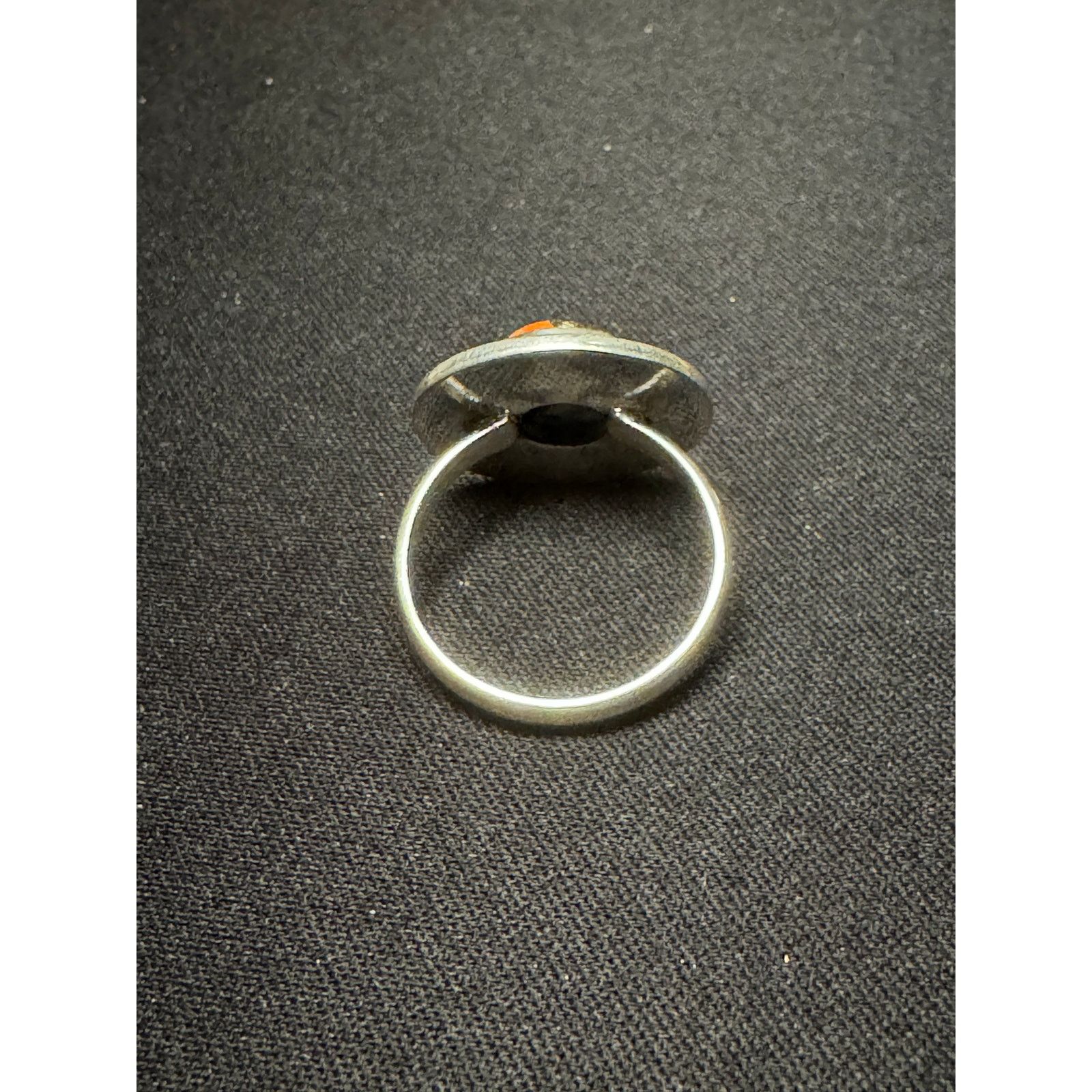 Other 925 Sterling Silver Spiny Oyster Ornate Boarder Ring Size 8 Size ONE SIZE - 4 Thumbnail