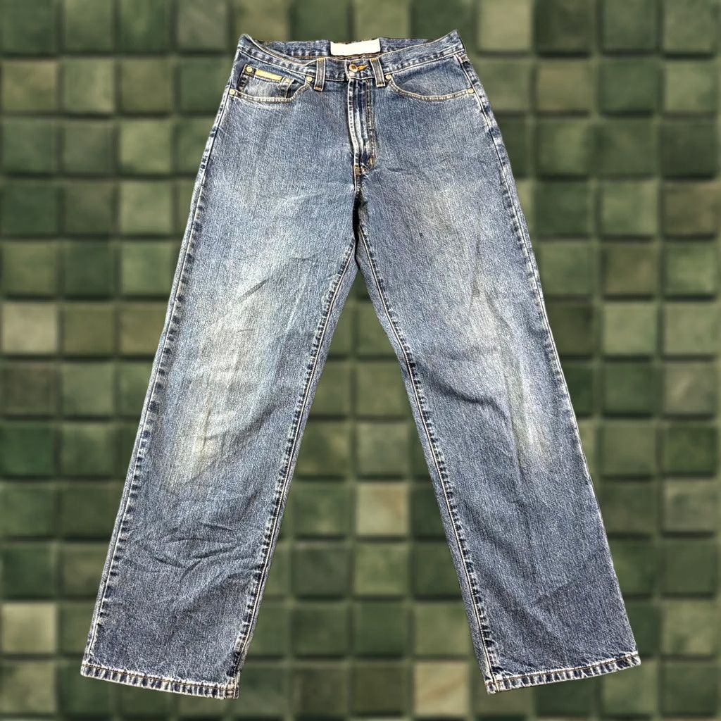 Dockers Dockers Jeans Mens 32x32 Blue Denim 100% Cotton Straight Leg Outdoor Streetwear Jeans Mens Blue 32x32 Vintage Size US 32 / EU 48 - 1 Thumbnail