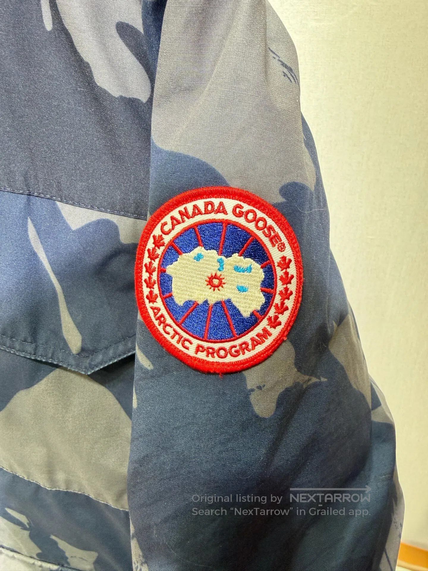 Canada Goose Canada Goose Maitland Blue Camo Down Jacket. Size US XL / EU 56 / 4 - 4 Thumbnail