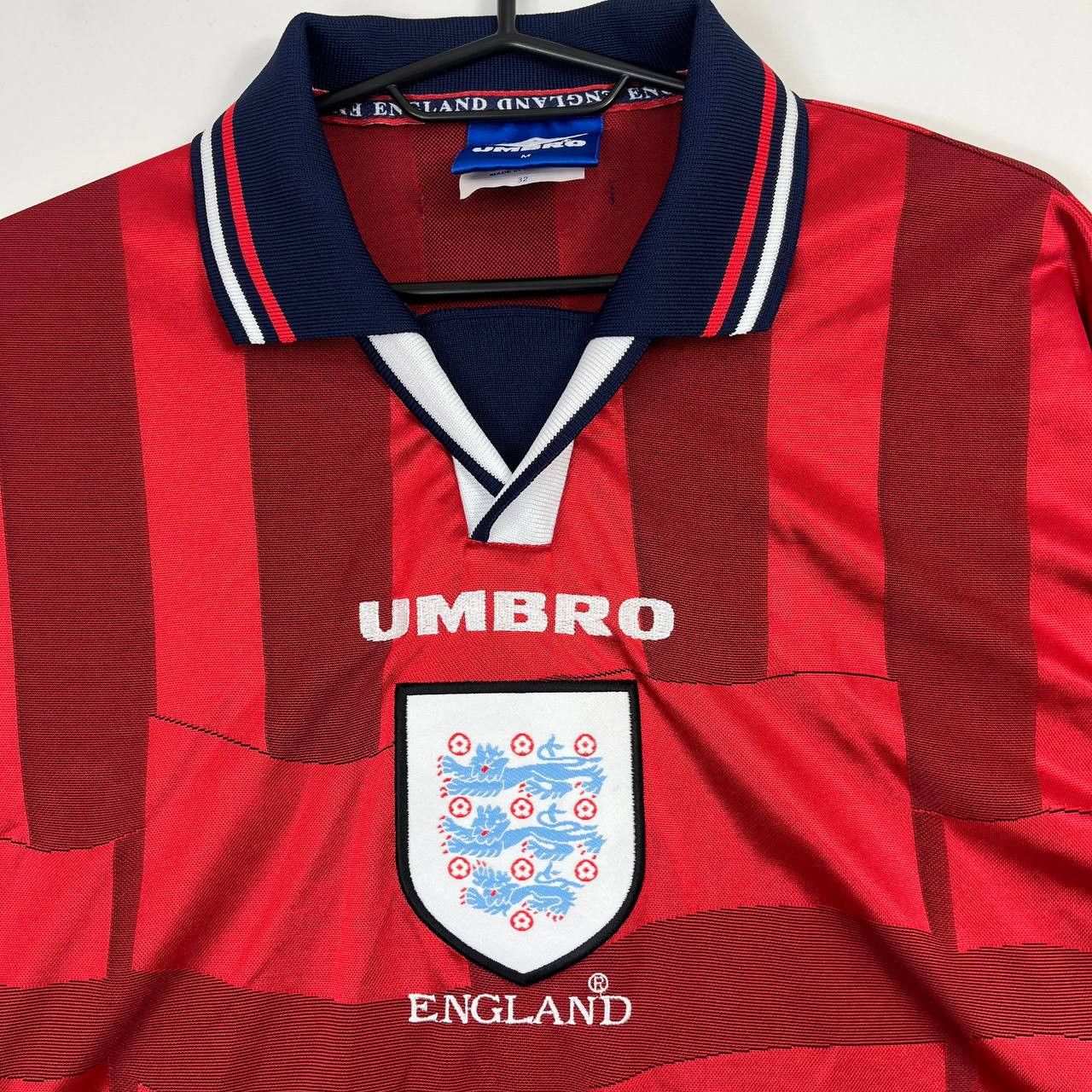 Umbro England 1998 1999 Away Shirt Football Jersey Umbro Size M Size US M / EU 48-50 / 2 - 2 Thumbnail
