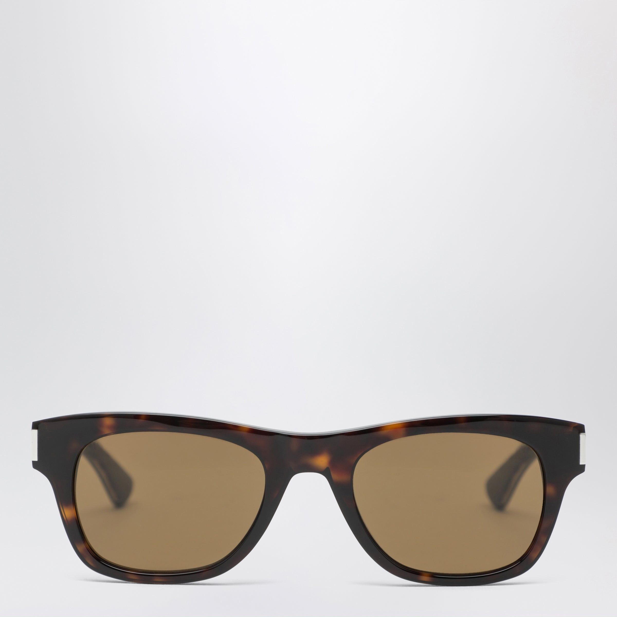 Saint Laurent Paris Saint Laurent Havana Rectangular Sunglasses Size ONE SIZE - 1 Thumbnail