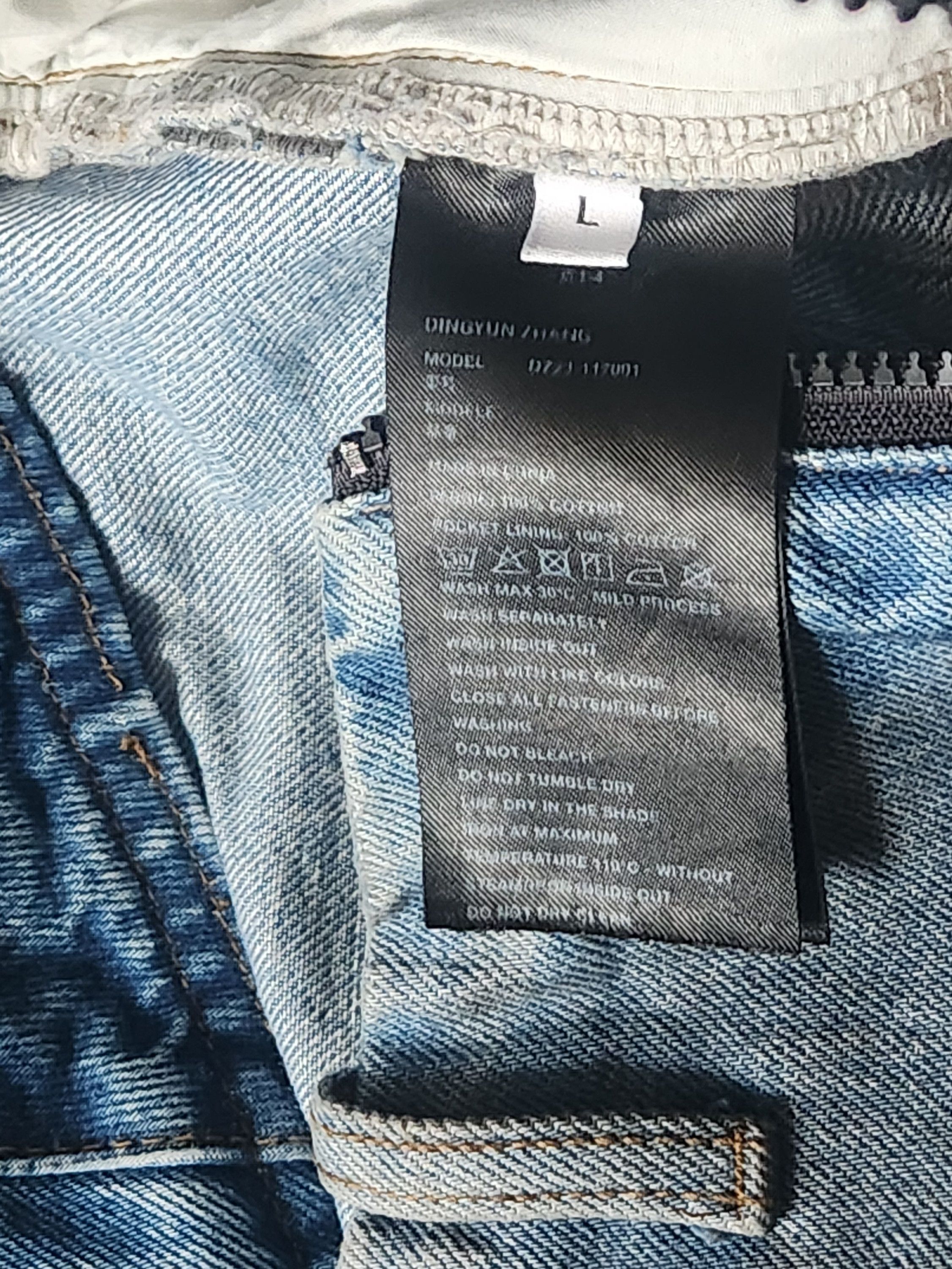 Dingyun Zhang Dingyun zhang distressed denim shorts Size US 34 / EU 50 - 8 Thumbnail