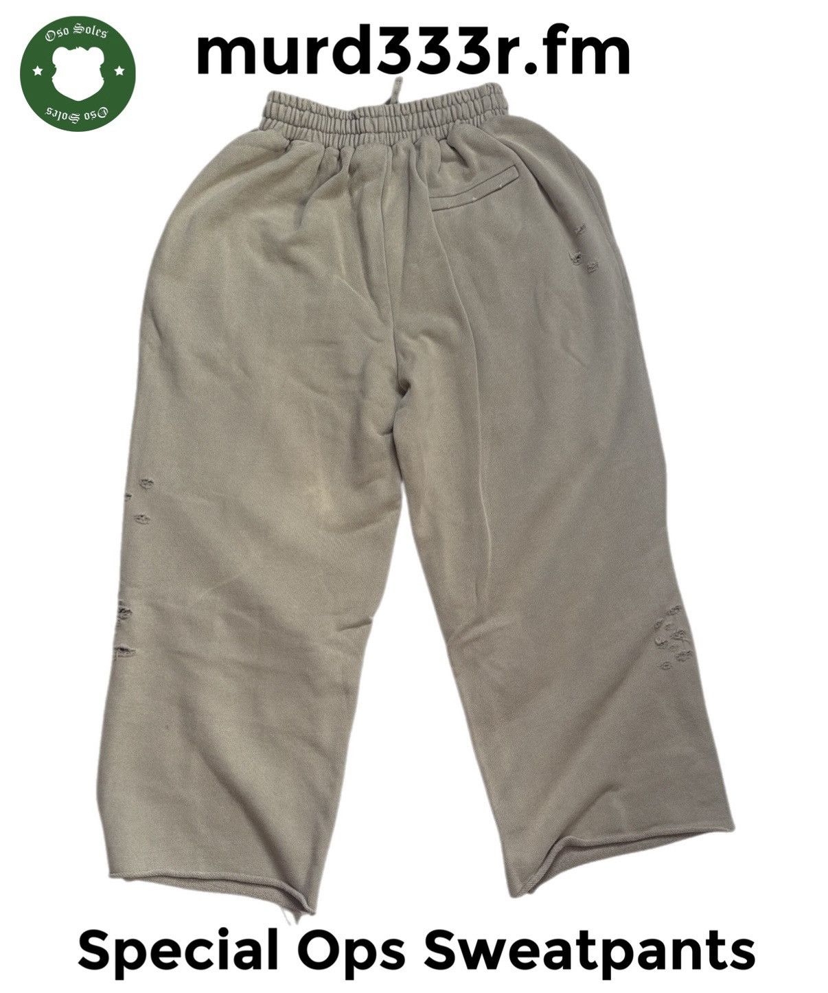 murd333r.fm murd333r.fm General Issue Special Ops Sweatpants Large Size US 34 / EU 50 - 3 Thumbnail