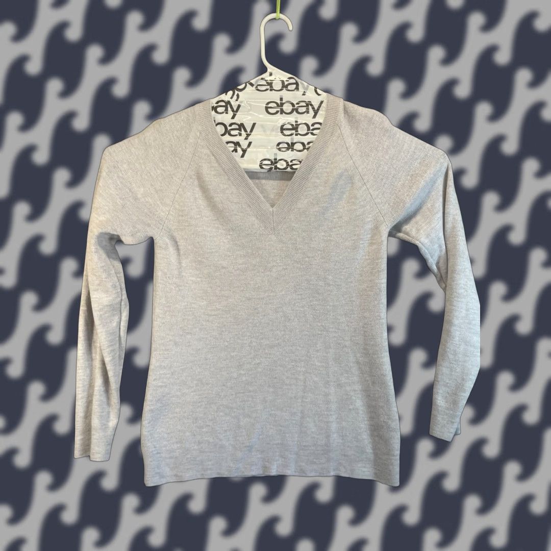 Peter Millar Peter Millar Sweater Mens L Large Gray Pullover Golf V-Neck Size US L / EU 52-54 / 3 - 1 Thumbnail