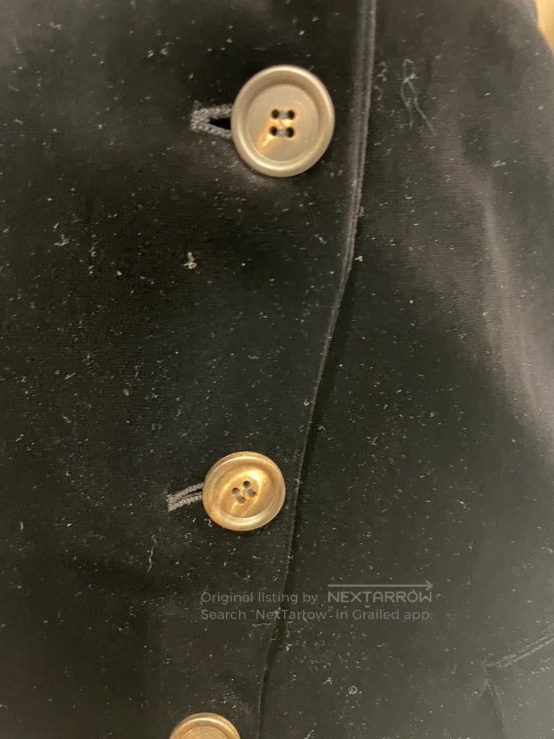 Brunello Cucinelli Brunello Cucinelli Black Triacetate Fiber Suit Jacket Size 46L - 8 Thumbnail