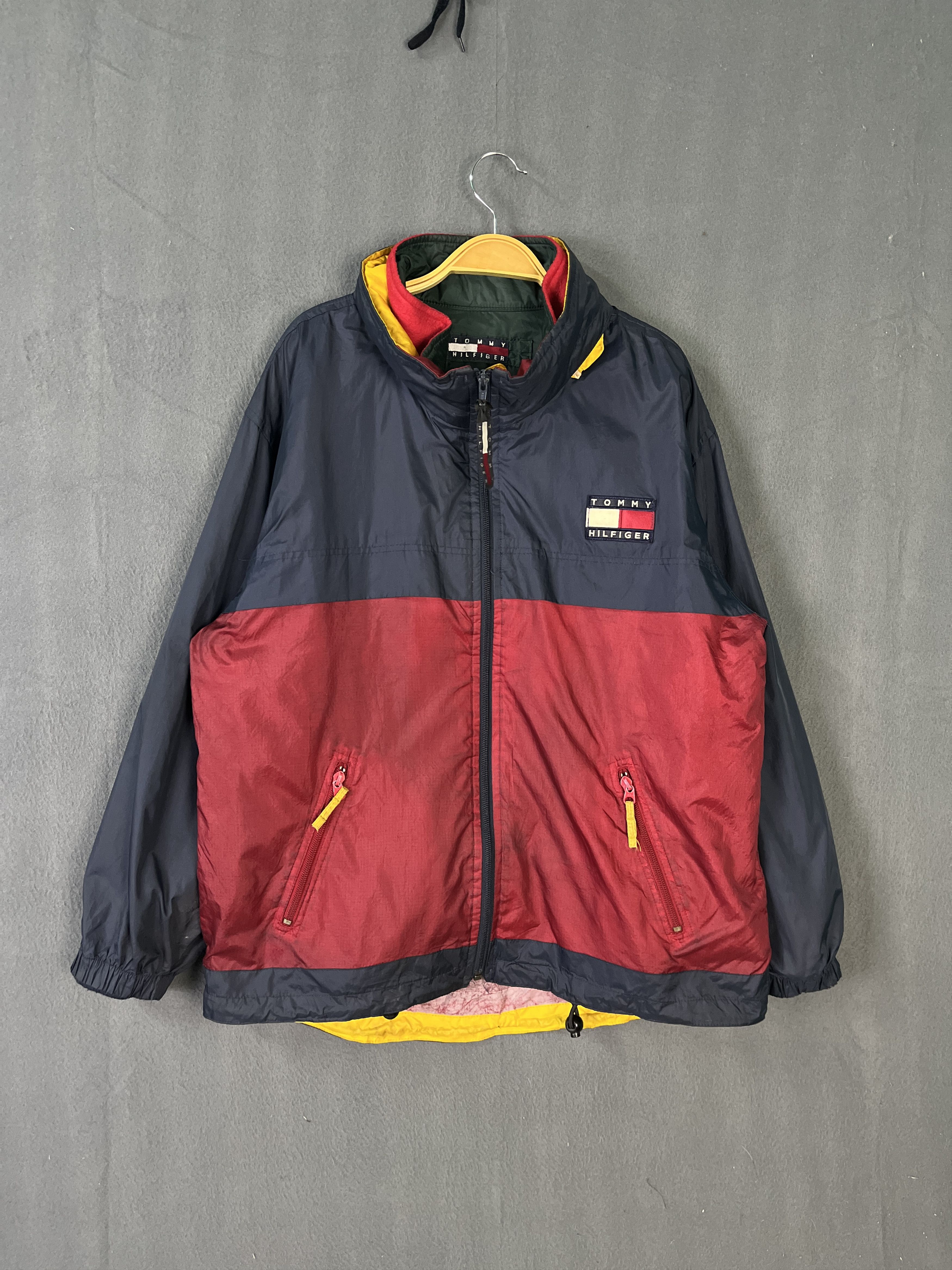 Tommy Hilfiger Vintage 2 in 1 Tommy Hilfiger Expedition Sailing Gear Jacket Size US L / EU 52-54 / 3 - 1 Thumbnail