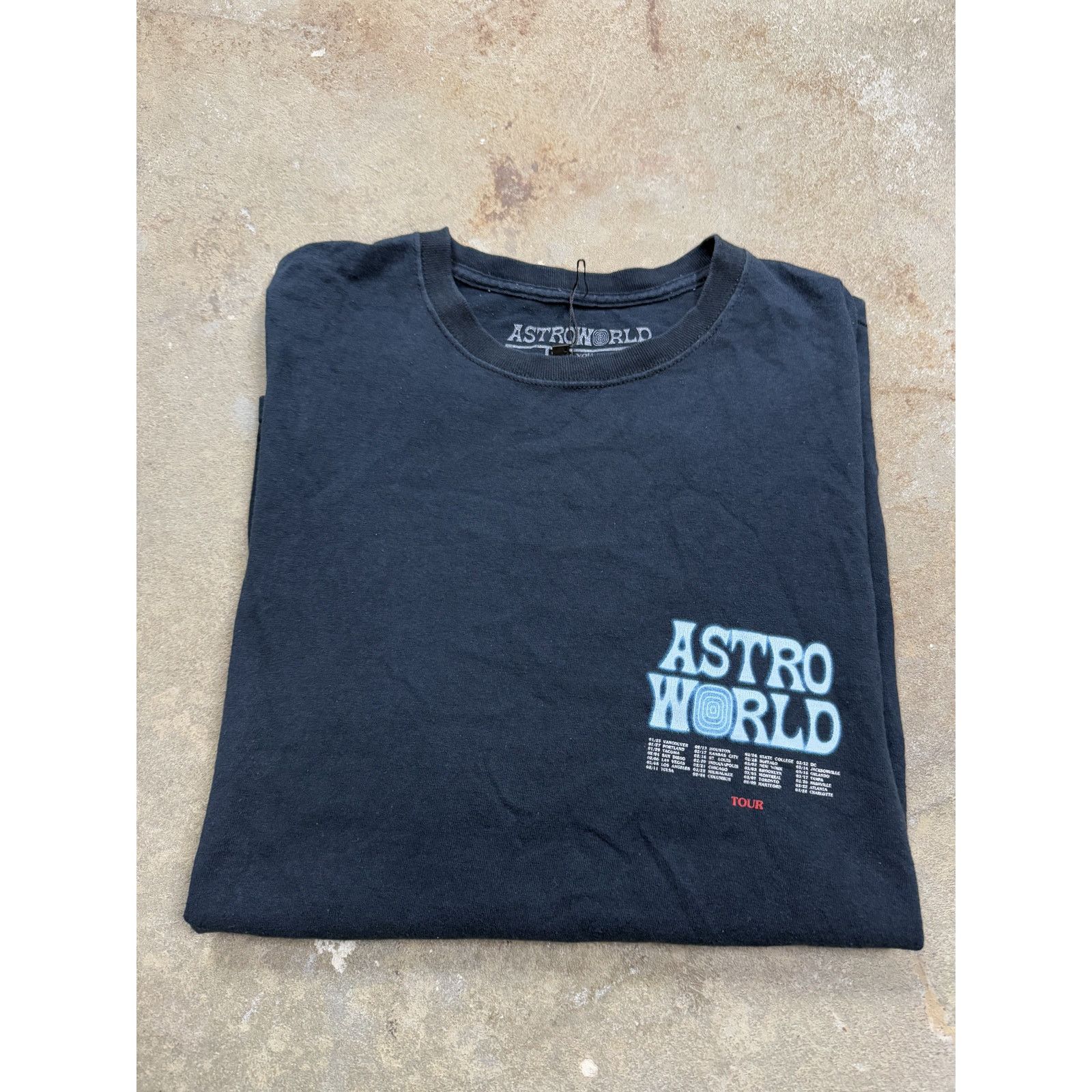 Other Astroworld Goldfish Tee Navy Used XL Size US XL / EU 56 / 4 - 2 Thumbnail