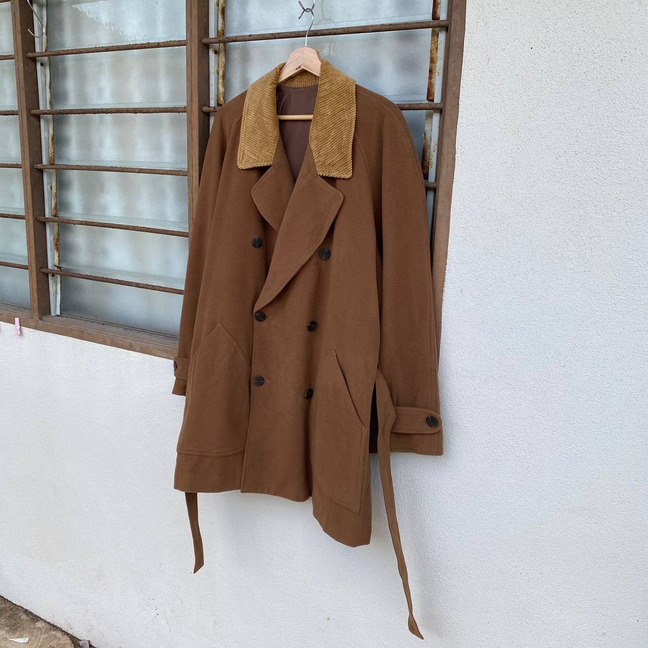 Kenzo VINTAGE KENZO MADE IN JAPAN WOOL JACKET CAMEL BROWN Size US L / EU 52-54 / 3 - 2 Thumbnail