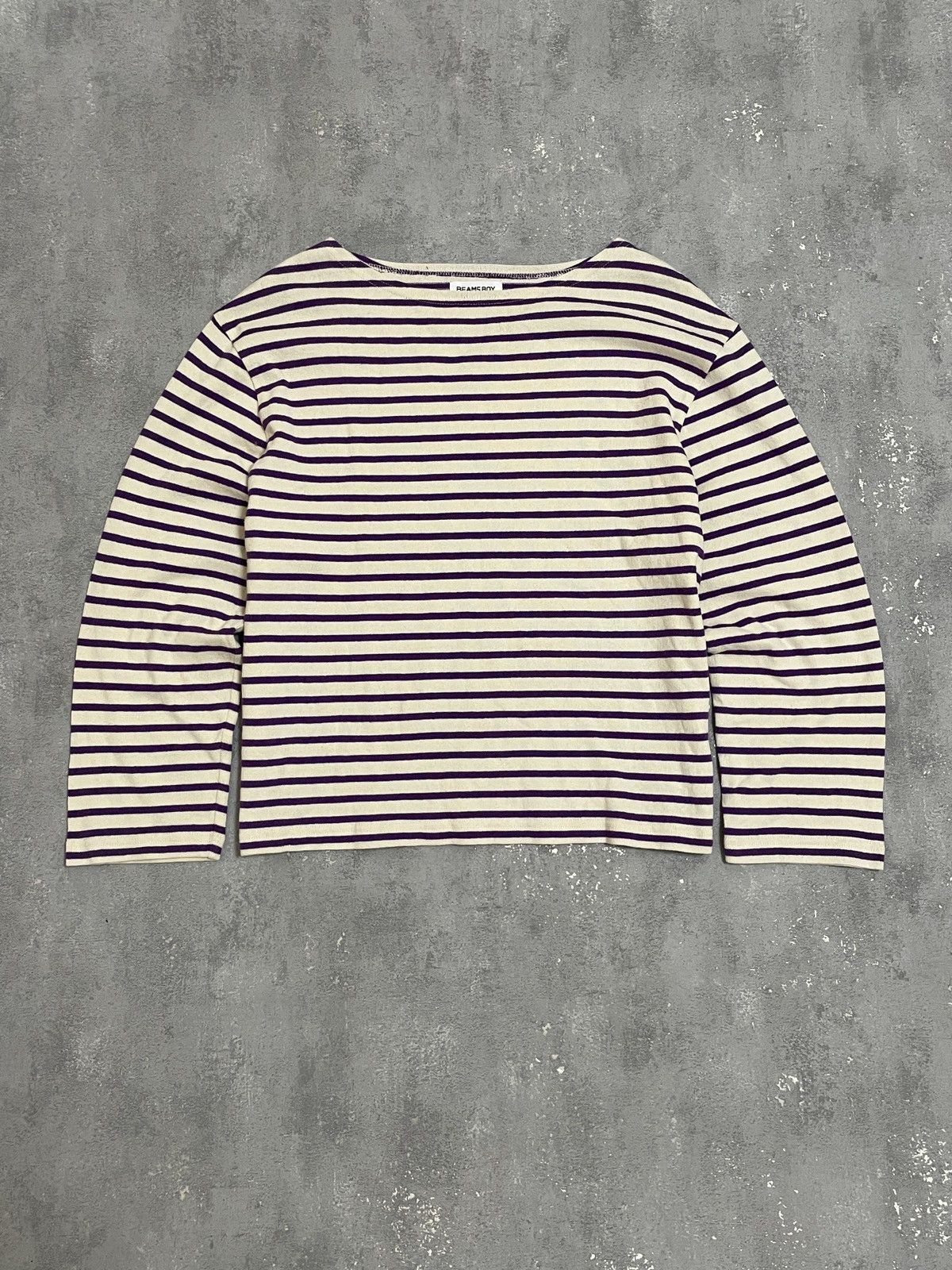 Beams Plus Beams Boy Y2K Stripe WP Longsleeve Shirt Size US S / EU 44-46 / 1 - 2 Thumbnail