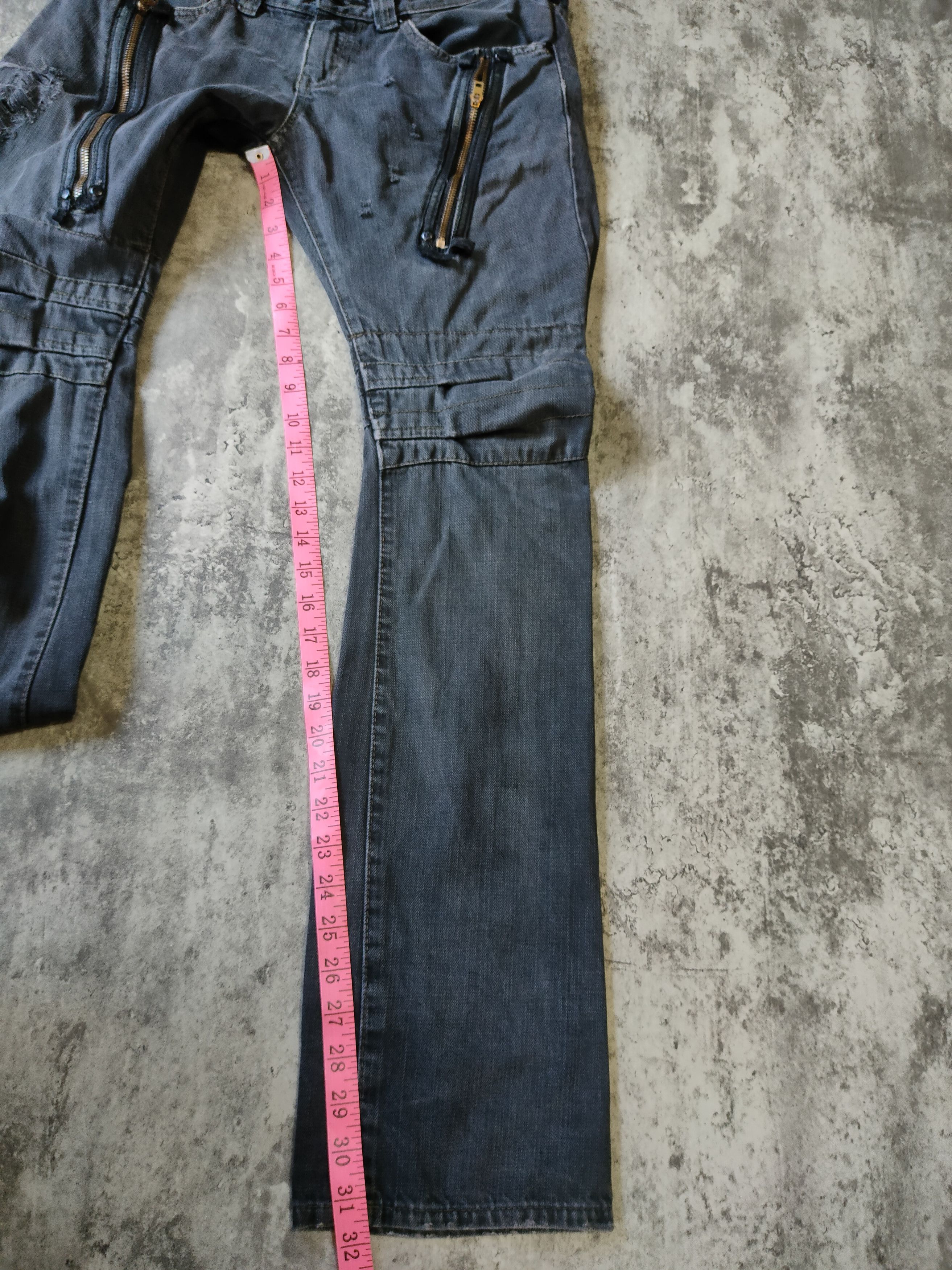 Hysteric Glamour Paper Double Weist Multipocket jeans Size US 31 - 23 Thumbnail
