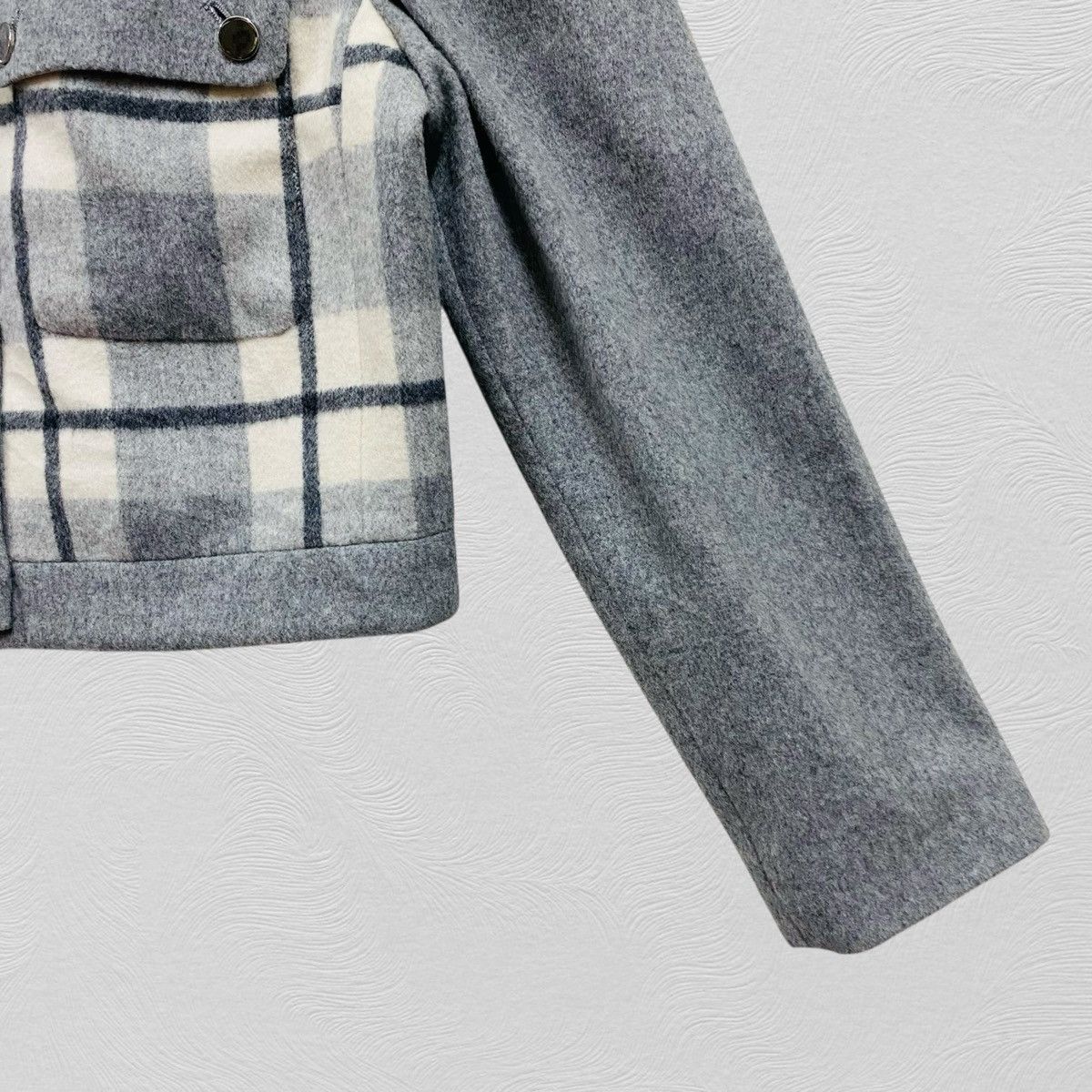 Courreges Courreges wool Crop Top jacket Size S / US 4 / IT 40 - 5 Thumbnail