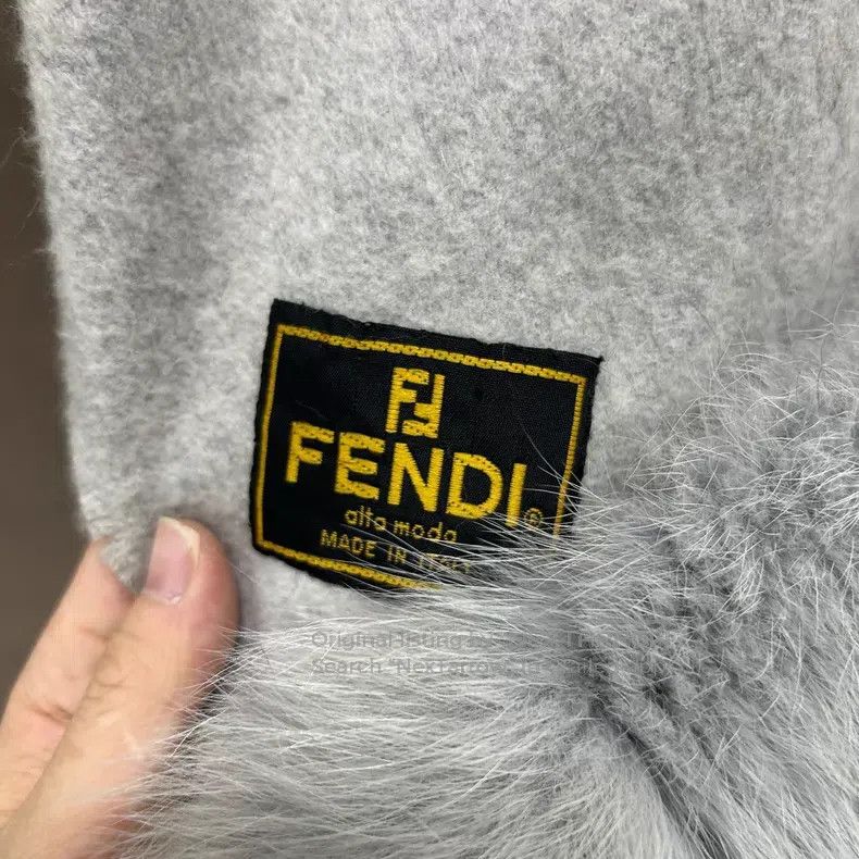 Fendi Fendi White Jade Cloak Jacket Size M / US 6-8 / IT 42-44 - 4 Thumbnail