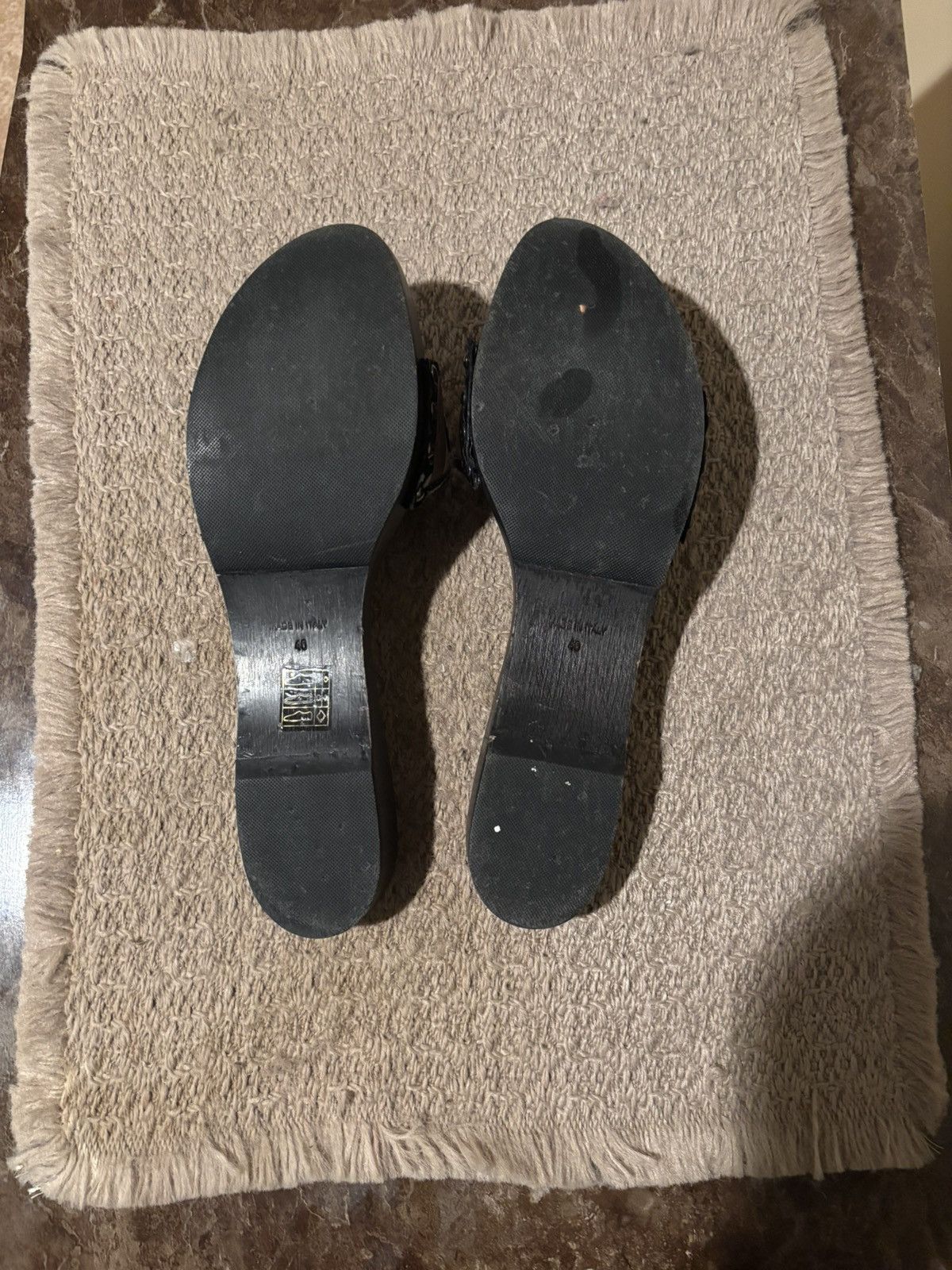 Burberry Vintage Hard Surface Burberry Sandals Size US 10 / IT 40 - 4 Thumbnail