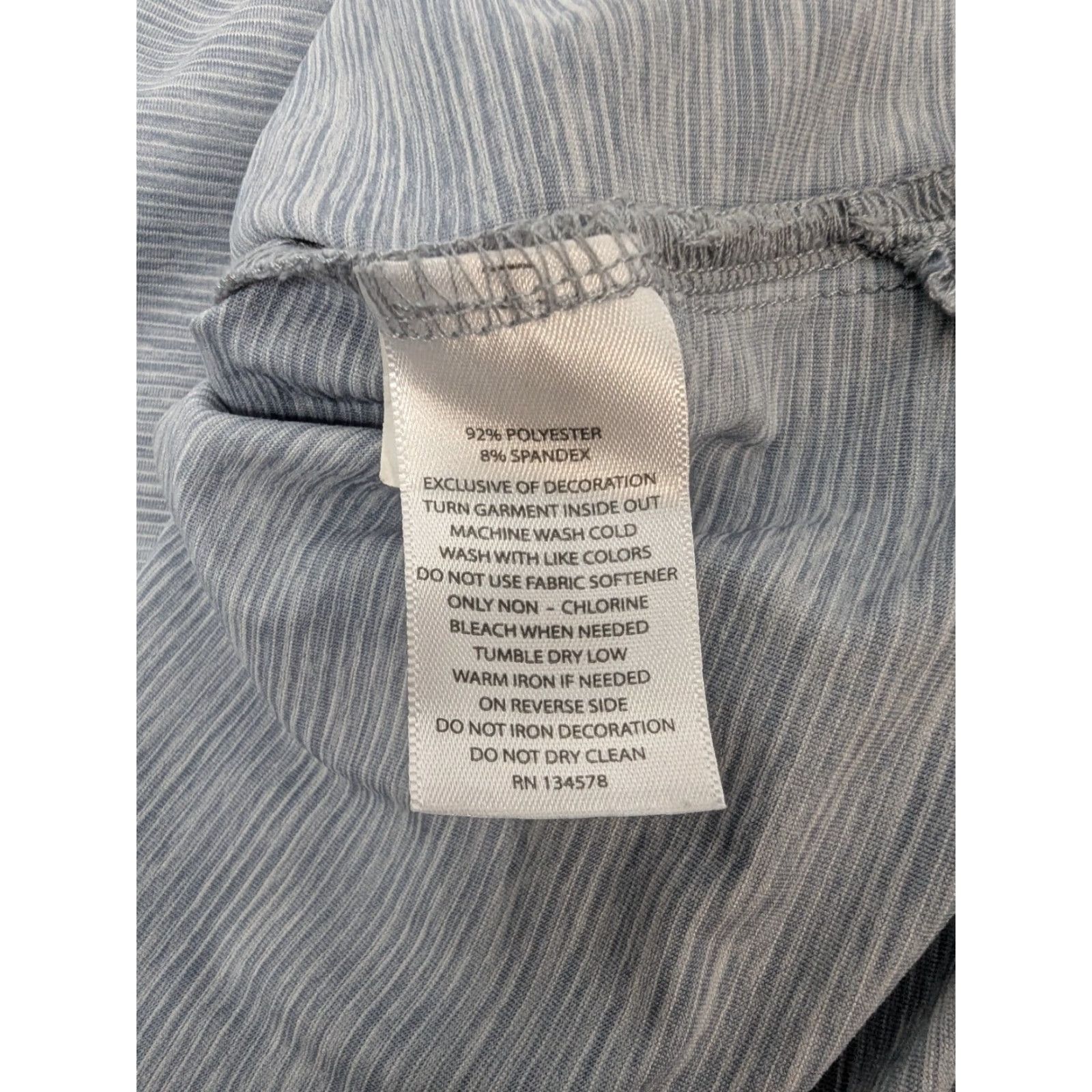 Vineyard Vines Vineyard Vines Performance Polo Shirt Men 2XL Gray Striped Golf Preppy Shirt Size US XXL / EU 58 / 5 - 7 Thumbnail