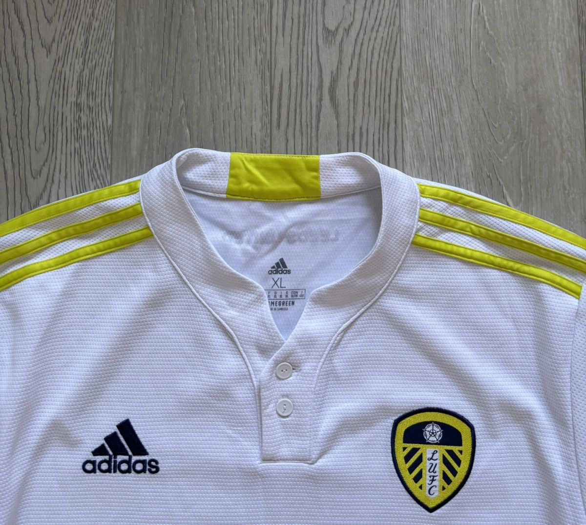 Adidas × Vintage Leeds United Premier League Soccer Jersey Kit Adidas Size US XL / EU 56 / 4 - 2 Thumbnail