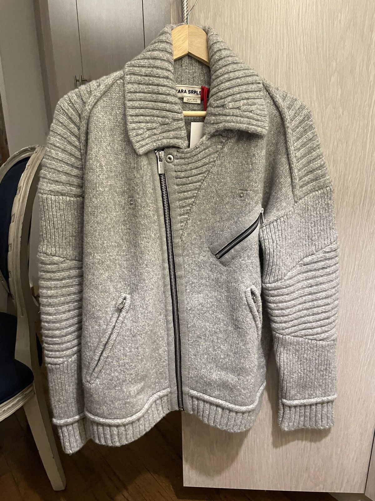 ZARA SRPLS ウールジャケット ZARA SRPLS MILITARY WOOL COAT BLACK & CAMO MLTRY CT/01 MENS