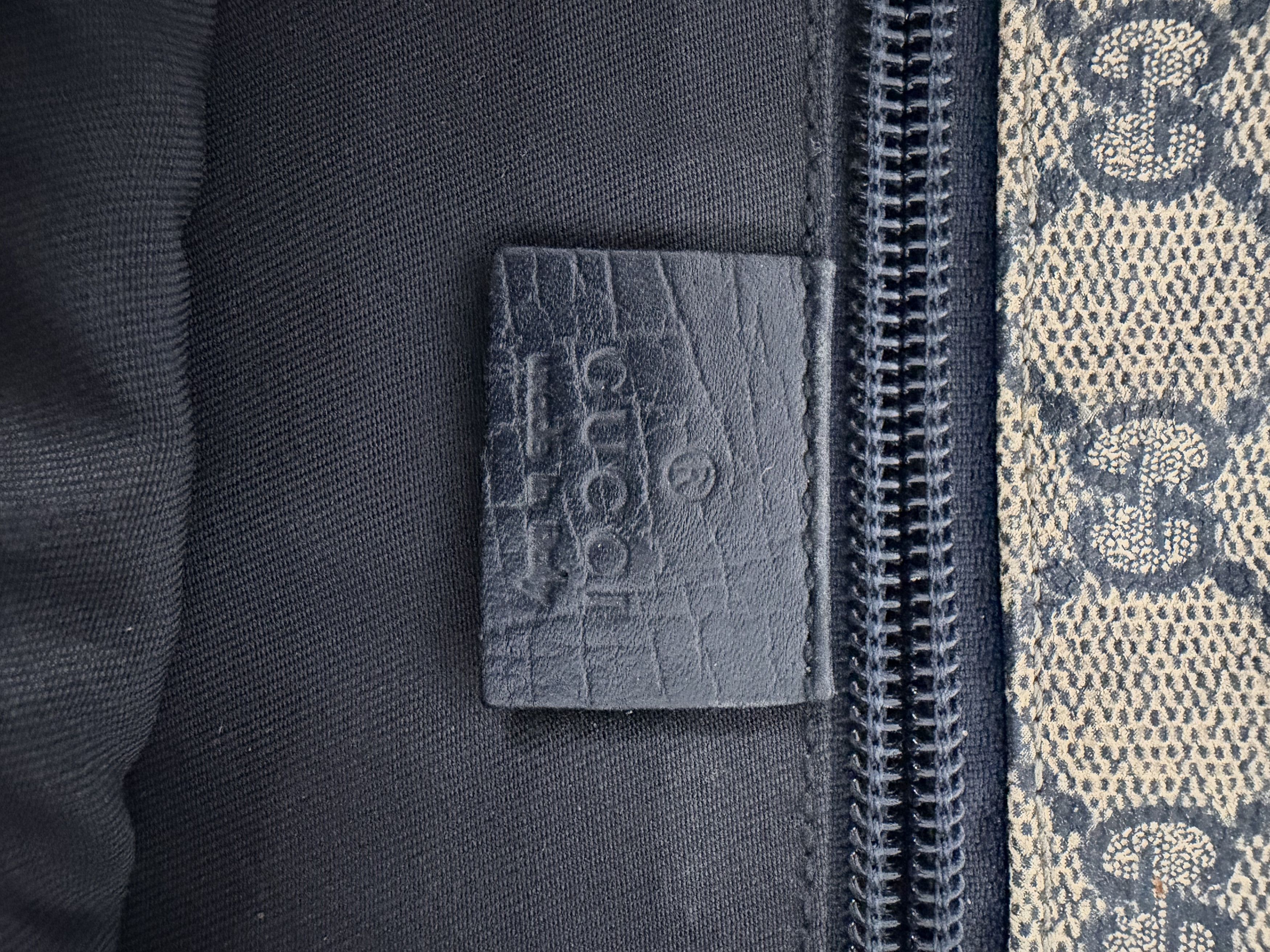 Gucci GUCCI Blue GG Coated Canvas Vintage Web Messenger Bag Size ONE SIZE - 10 Thumbnail