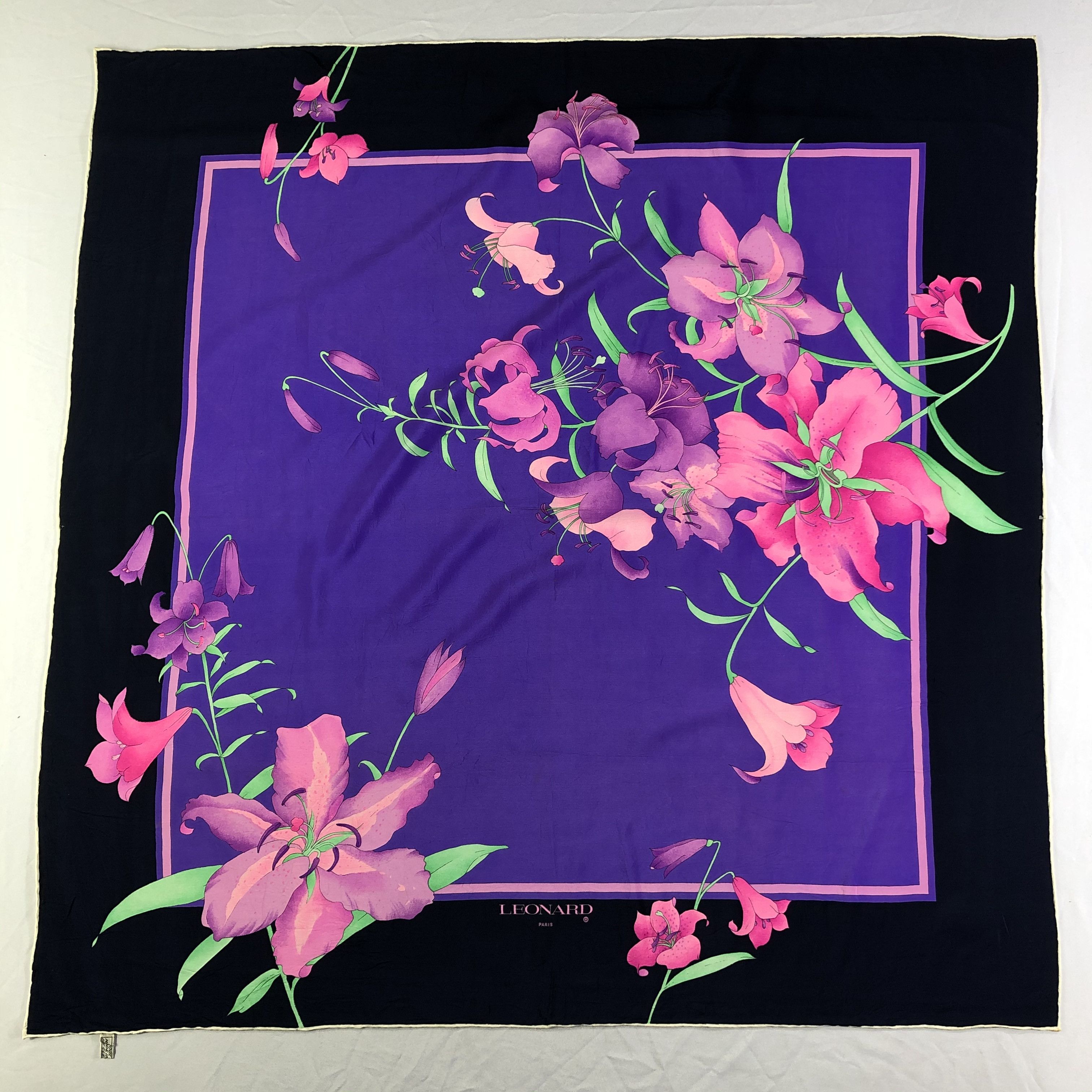 Vintage Vintage Leonard Silk Scarf Size ONE SIZE - 2 Thumbnail