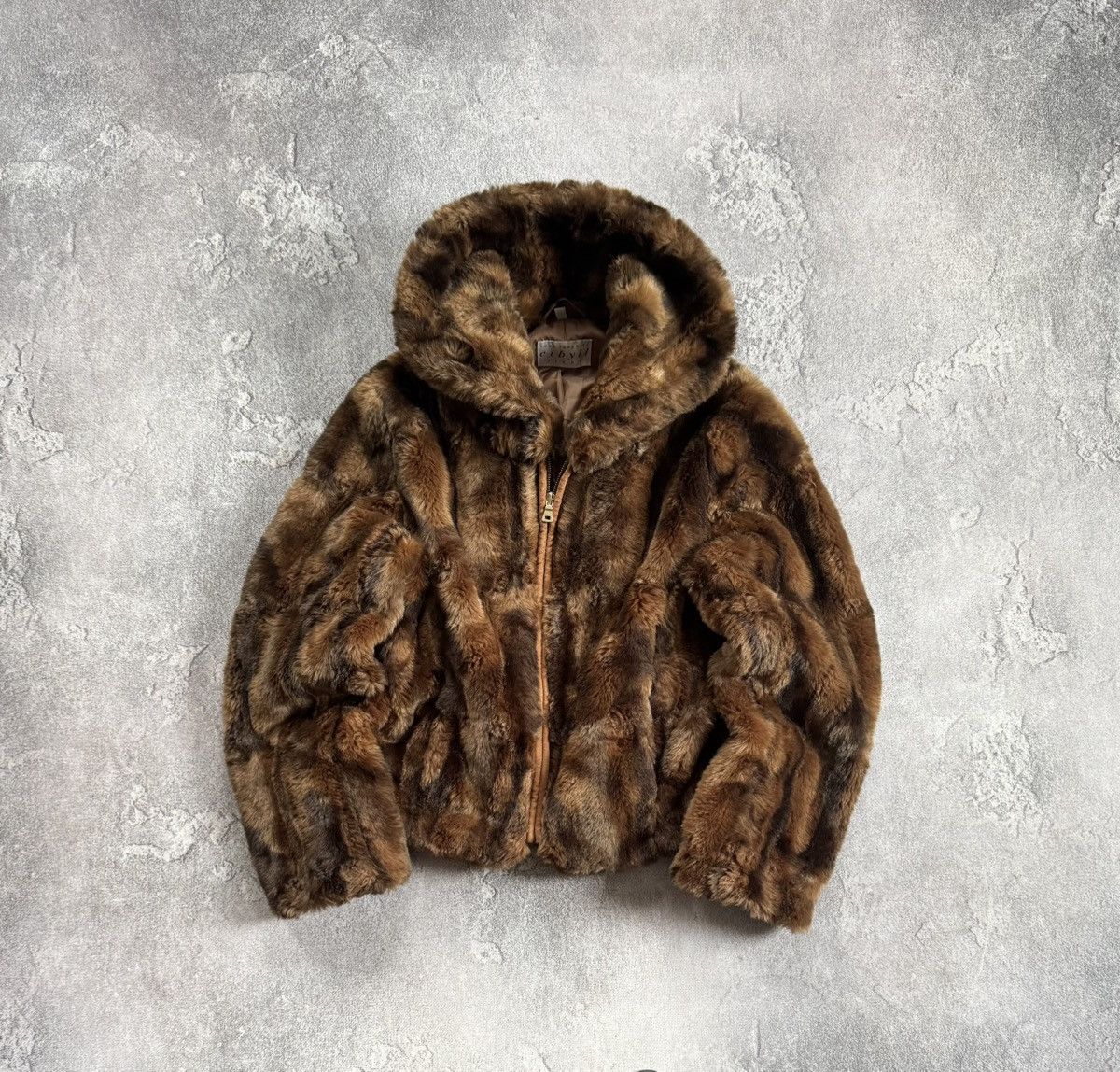 Hysteric Glamour CIBYLL 38/M retro vintage faux fur coat jacket Y2K L.G.B. Size M / US 6-8 / IT 42-44 - 1 Thumbnail