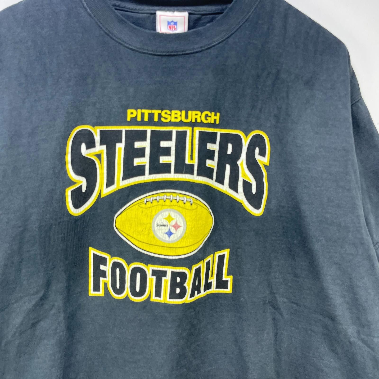 Other Vintage Pittsburgh Steelers Sun Faded T Shirt XL Size ONE SIZE - 2 Thumbnail