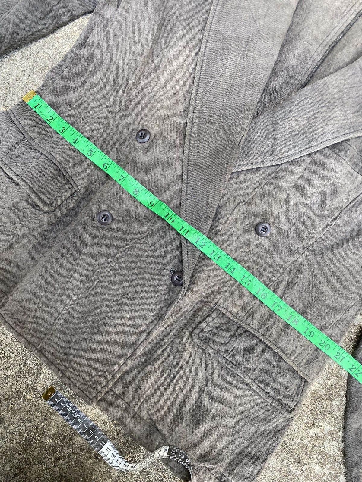 Issey Miyake 🔥 Sunfaded 🔥 Vintage Issey Miyake Double Breasted Jacket Size US L / EU 52-54 / 3 - 12 Thumbnail