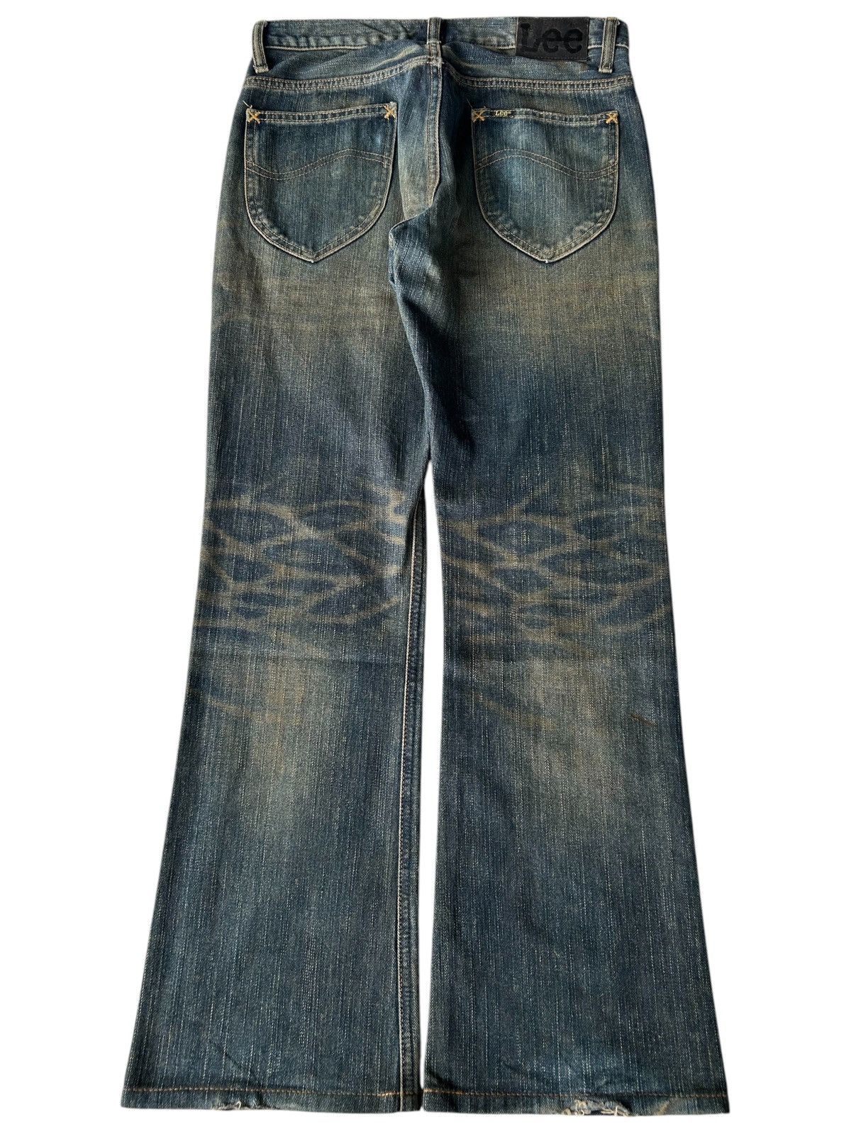 Japanese Brand × Kapital × Vintage FLARE LEE Rusty🔥 Denim jeans Size US 30 / EU 46 - 1 Thumbnail