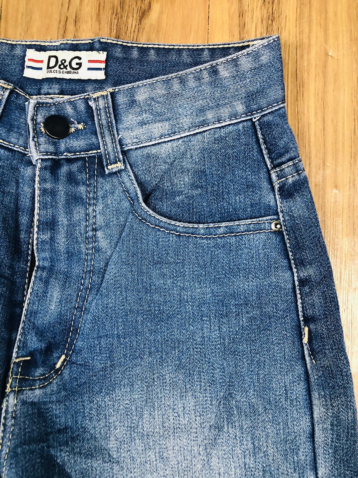Dolce & Gabbana Dolce & Gabbana Distress Jeans (35) Size 28" / US 6 / IT 42 - 7 Thumbnail