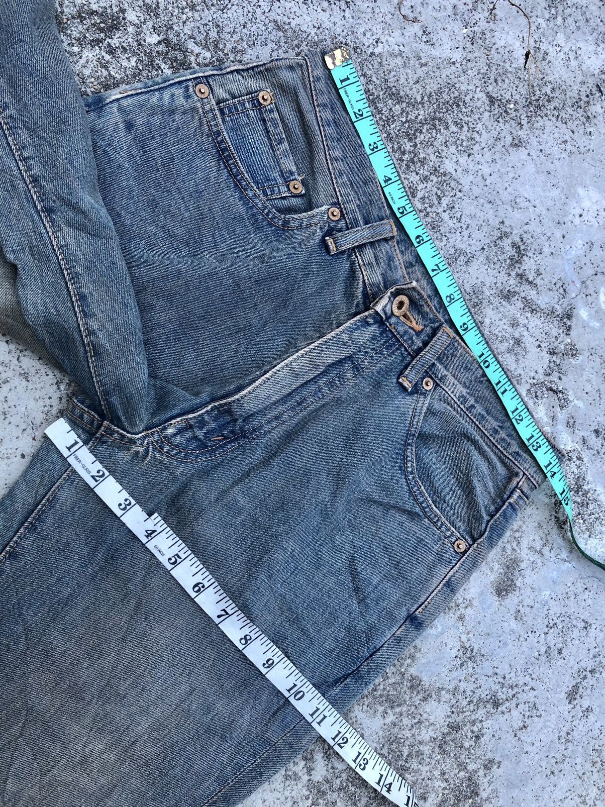 Big John × Vintage FLARED⚡️⚡️RUSTY BLUE VINTAGE BIG JOHN DENIM Size US 28 / EU 44 - 6 Thumbnail