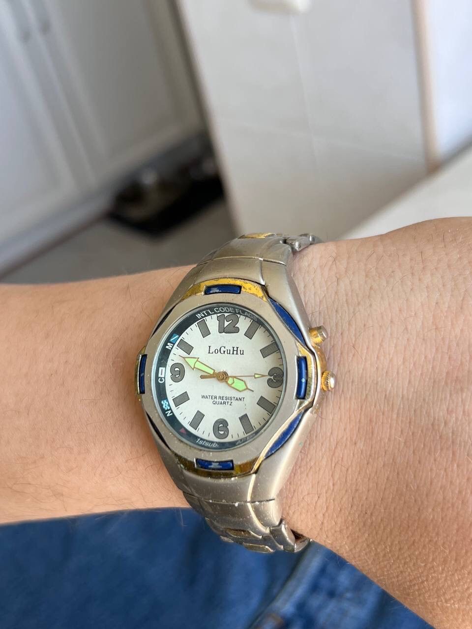 Designer × Japanese Brand 2000s LoGuHu Futuristic Vintage Big Watch Japanese style Size ONE SIZE - 4 Thumbnail