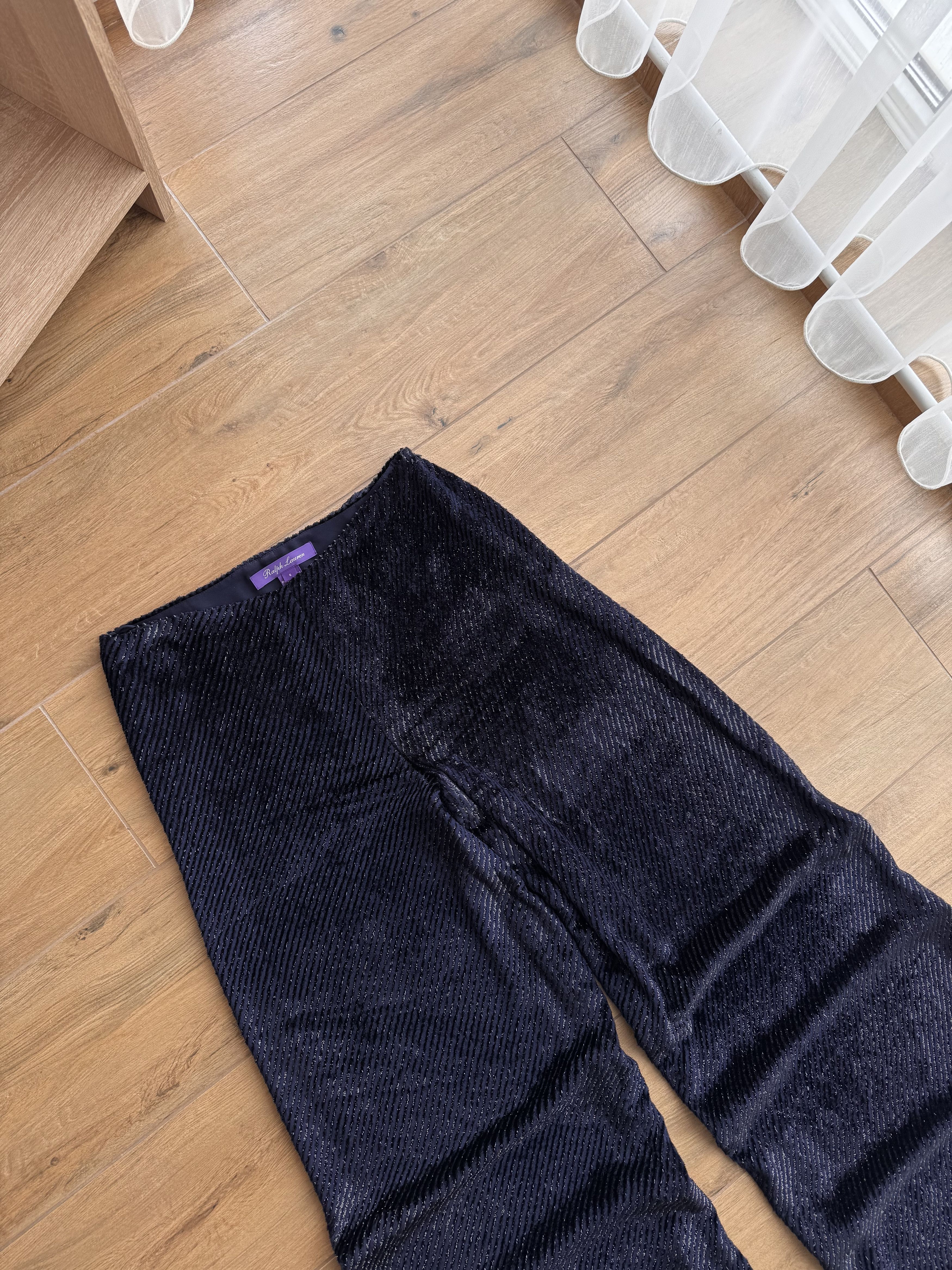 Ralph Lauren Purple Label × Vintage Exclusive Ralph Lauren Purple Label Luxury Sparkle Pants Size 28" / US 6 / IT 42 - 9 Thumbnail