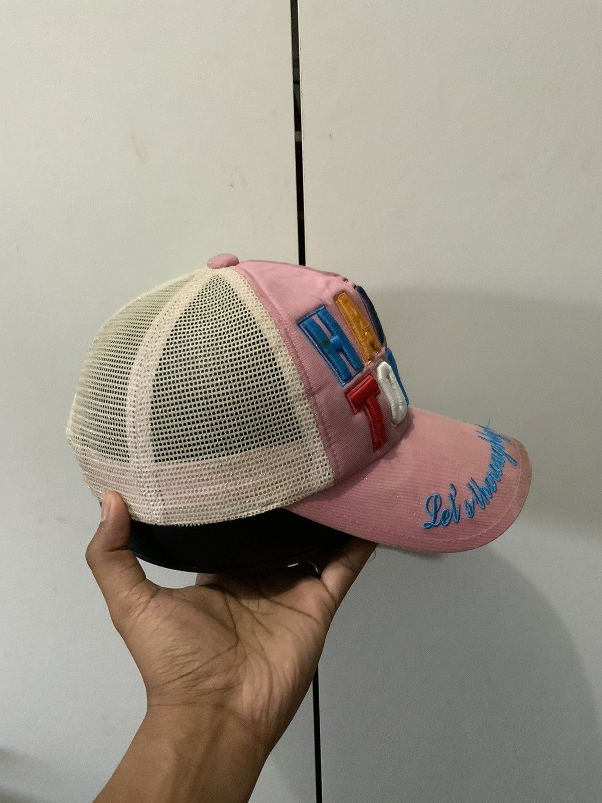 If Six Was Nine Happy Today Spellout Trucker Hat Size ONE SIZE - 4 Thumbnail