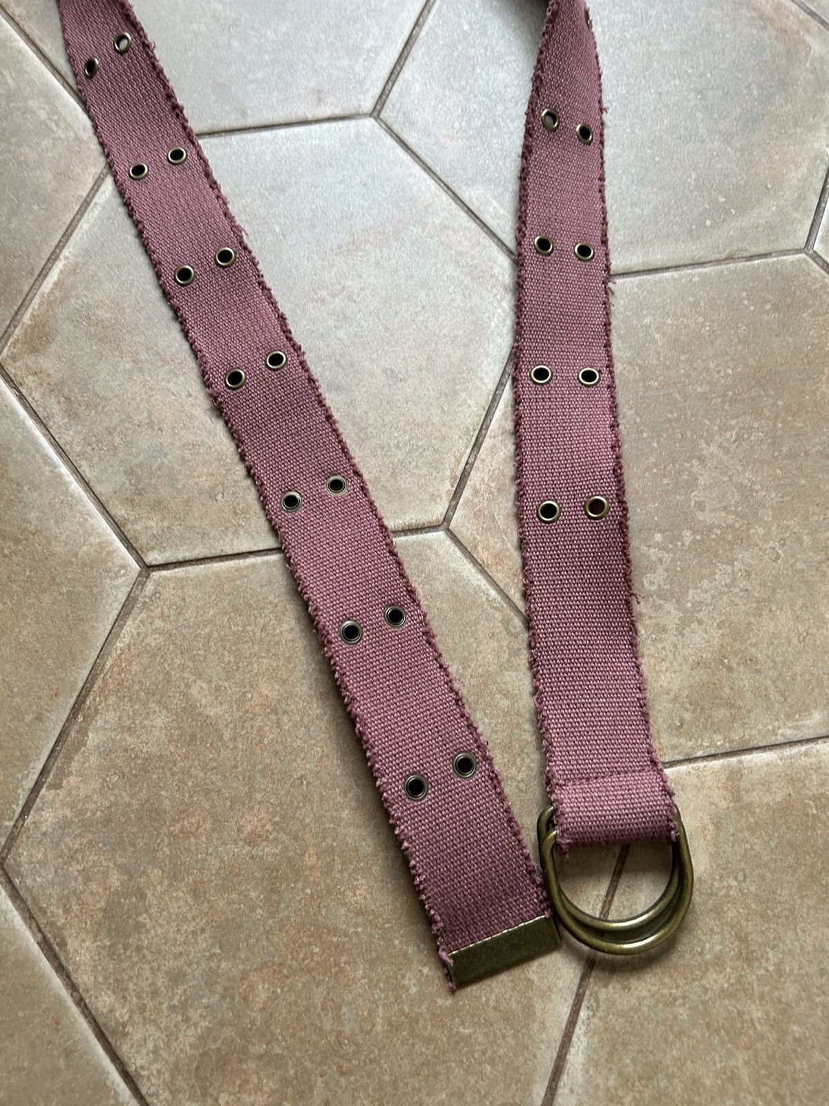 Japanese Brand × Vintage Vintage cotton belt studed y2k Size ONE SIZE - 4 Thumbnail