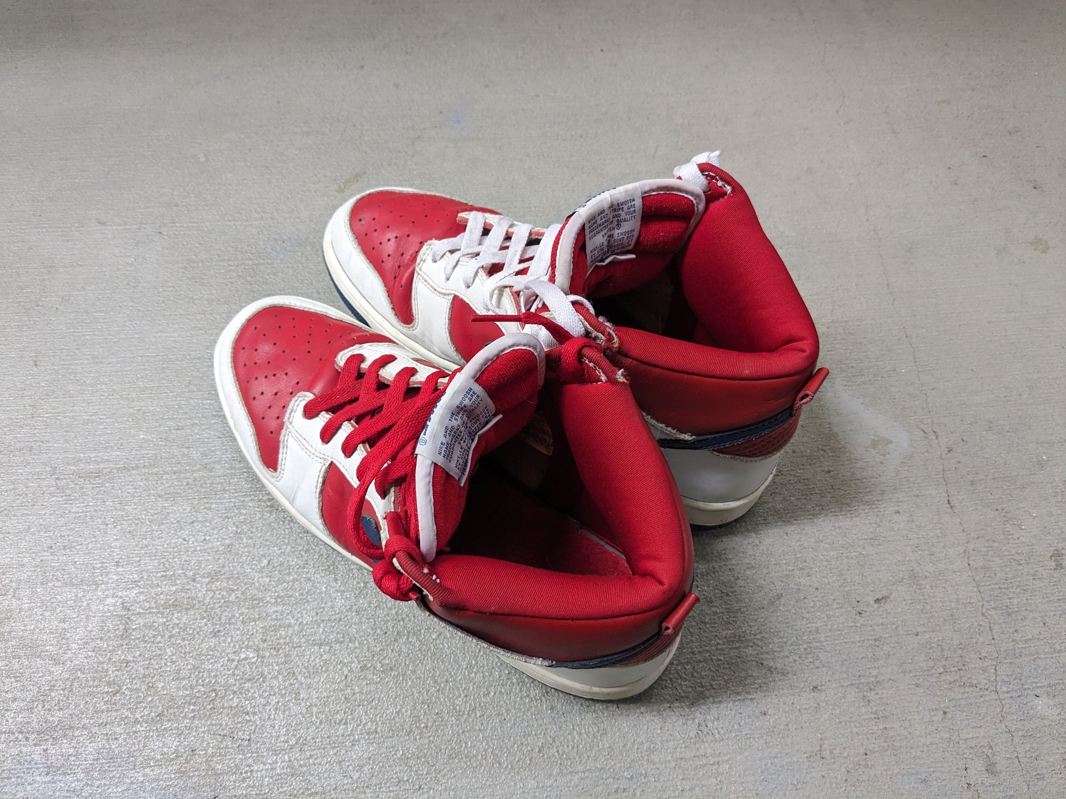 Nike Nike Dunk High Clippers 9.5 Red Blue White 305287-141 Size US 9.5 / EU 42-43 - 19 Thumbnail