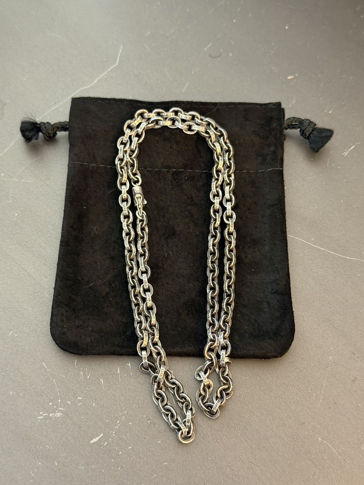 Chrome Hearts CH 24 in Paper Chain Necklace Size ONE SIZE - 1 Thumbnail
