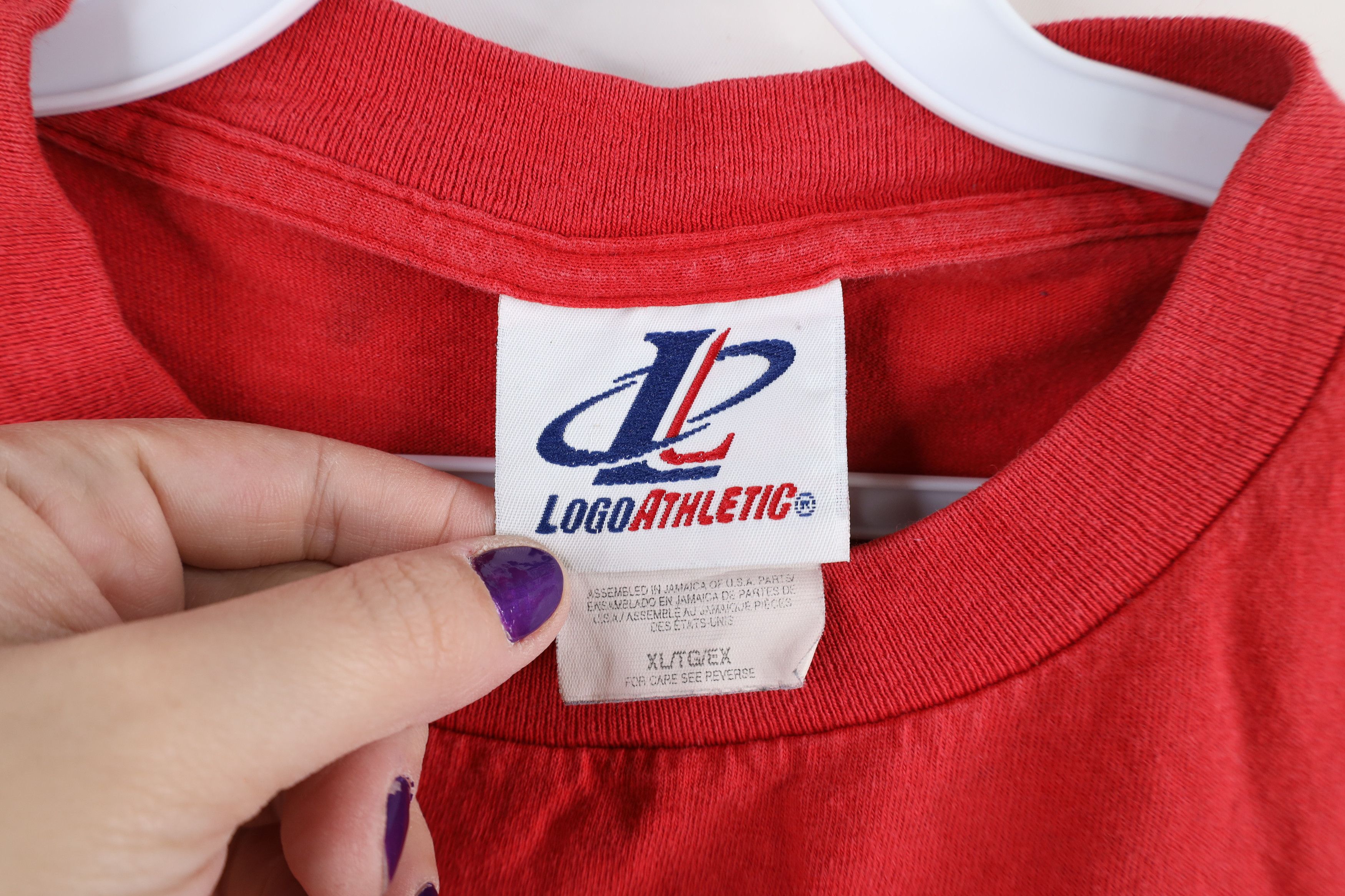 Vintage Vintage 90s Michael Jordan Chicago Bulls Basketball T-Shirt Size US XL / EU 56 / 4 - 9 Thumbnail