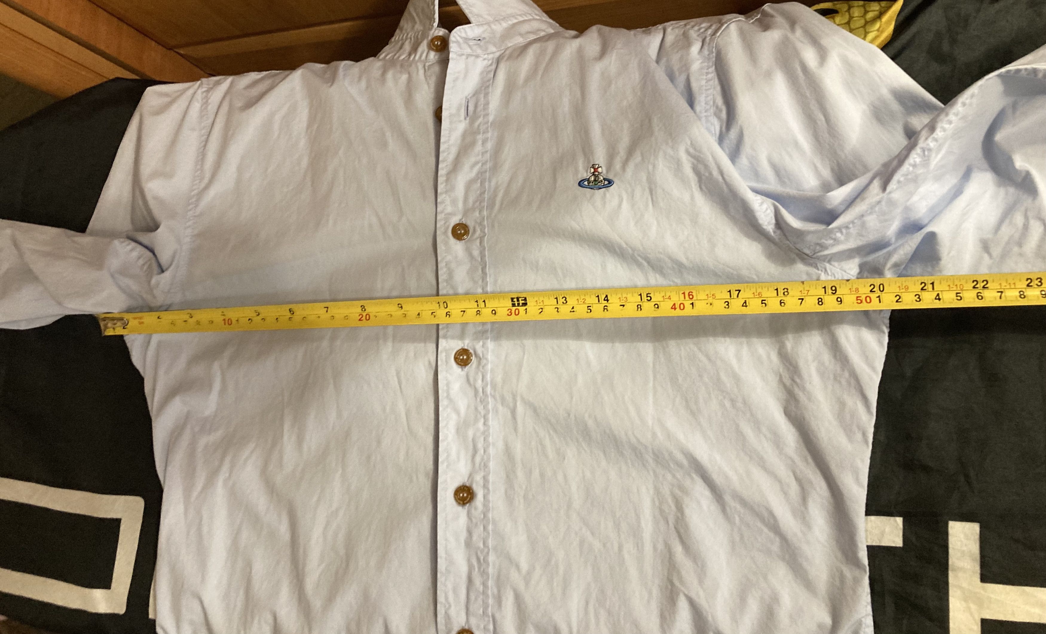 Vivienne Westwood Vivienne Westwood Man London Slim Fit Shirt Long Sleeve Size US M / EU 48-50 / 2 - 10 Thumbnail