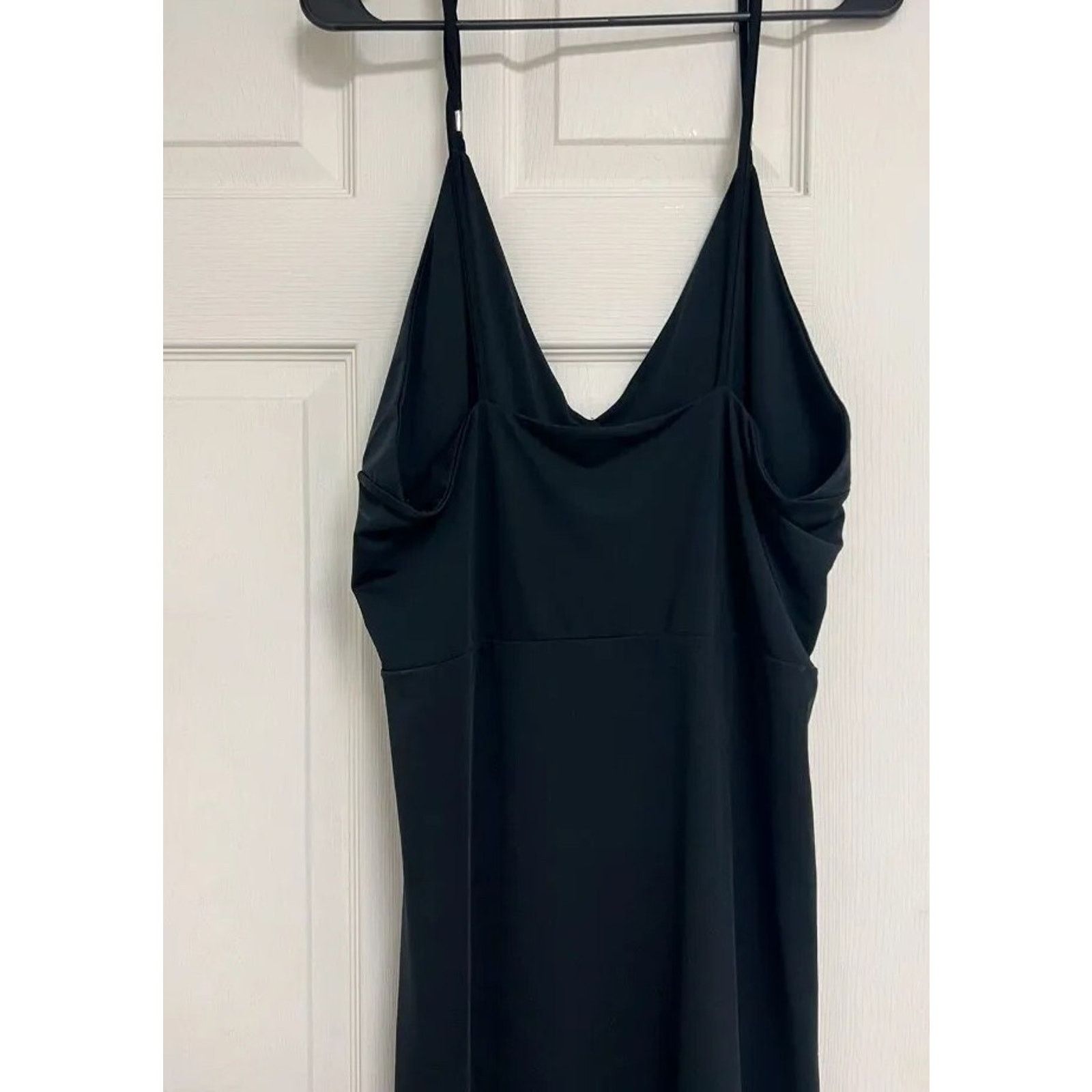 & Other Stories NICKI MINAJ V-neck Spaghetti dress Black Size XXL A000660 Size XXL / US 16-18 / IT 52-54 - 6 Thumbnail