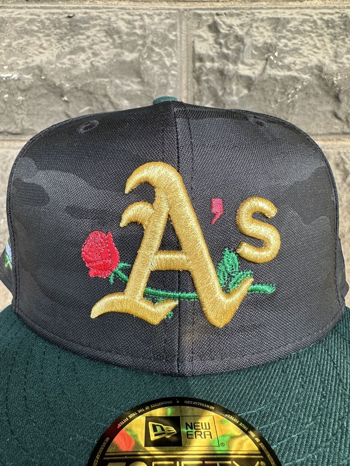 MLB × New Era × Supreme 7 1/2 Oakland A’s 1989 WS Battle of the Bay Adieu Oakland Size ONE SIZE - 3 Thumbnail