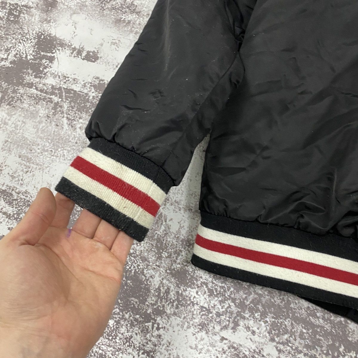 NBA Vintage Chicago Bulls NBA Bomber Big Logo Jacket Size US M / EU 48-50 / 2 - 10 Thumbnail