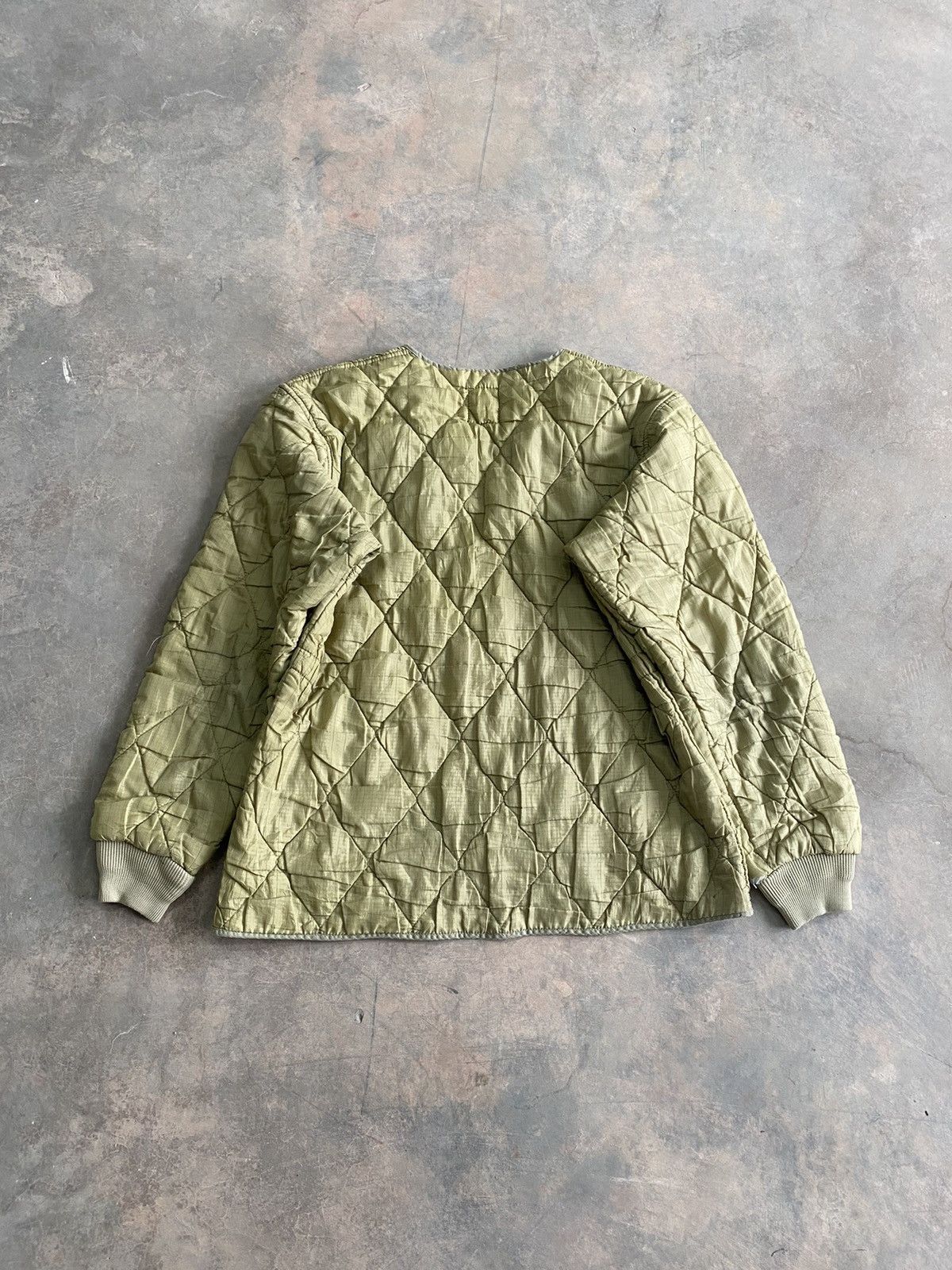 Japanese Brand × Vintage SICK WW2 QUILTED CARDIGAN JACKET 60s 70s LGB Size US S / EU 44-46 / 1 - 10 Thumbnail